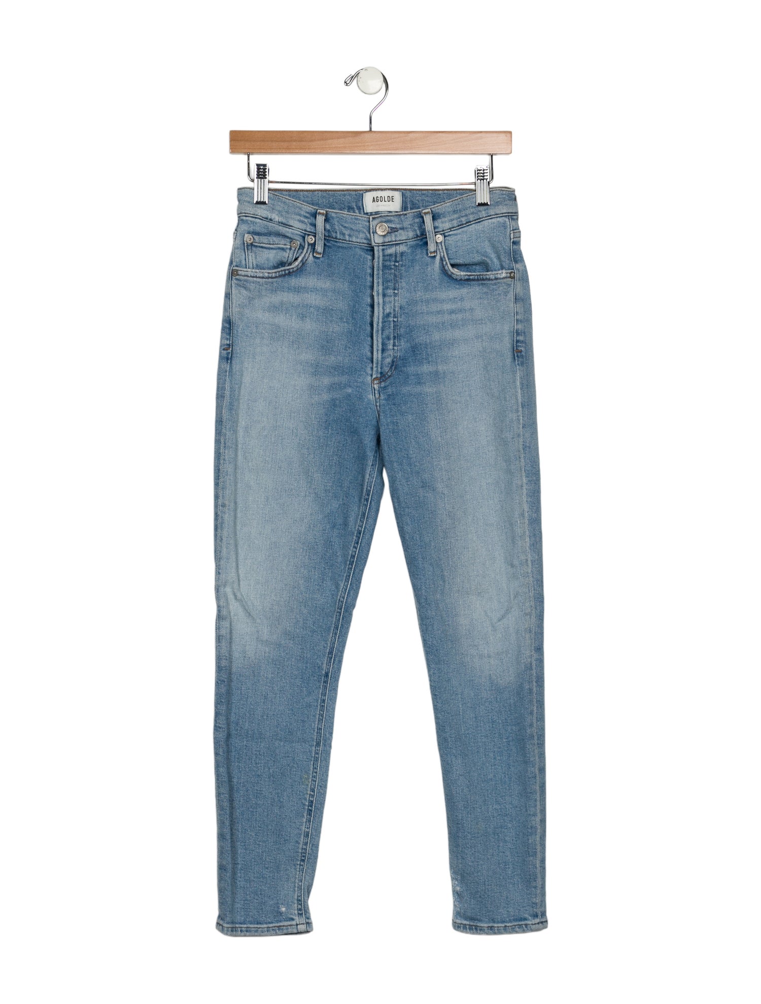 AGOLDE High-Rise Skinny Leg Jeans