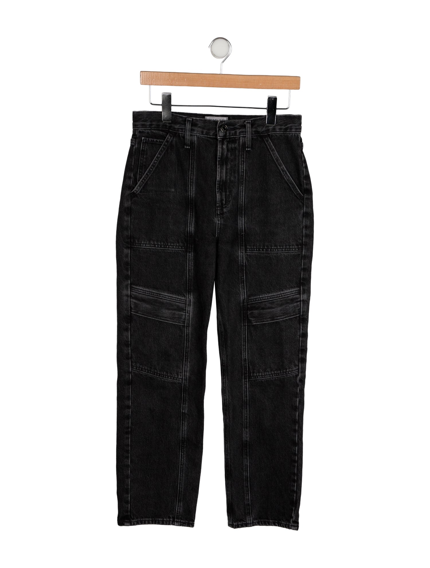 AGOLDE High-Rise Straight Leg Jeans