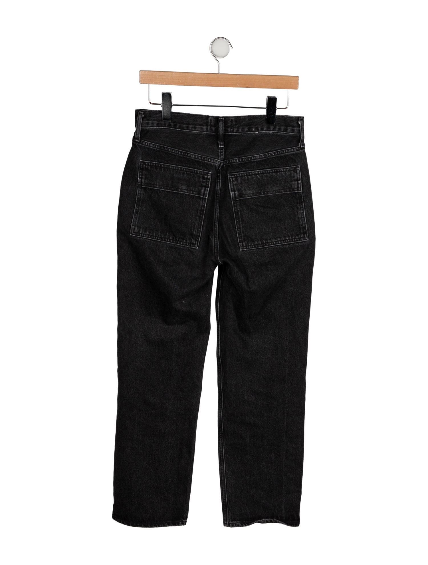 AGOLDE High-Rise Straight Leg Jeans
