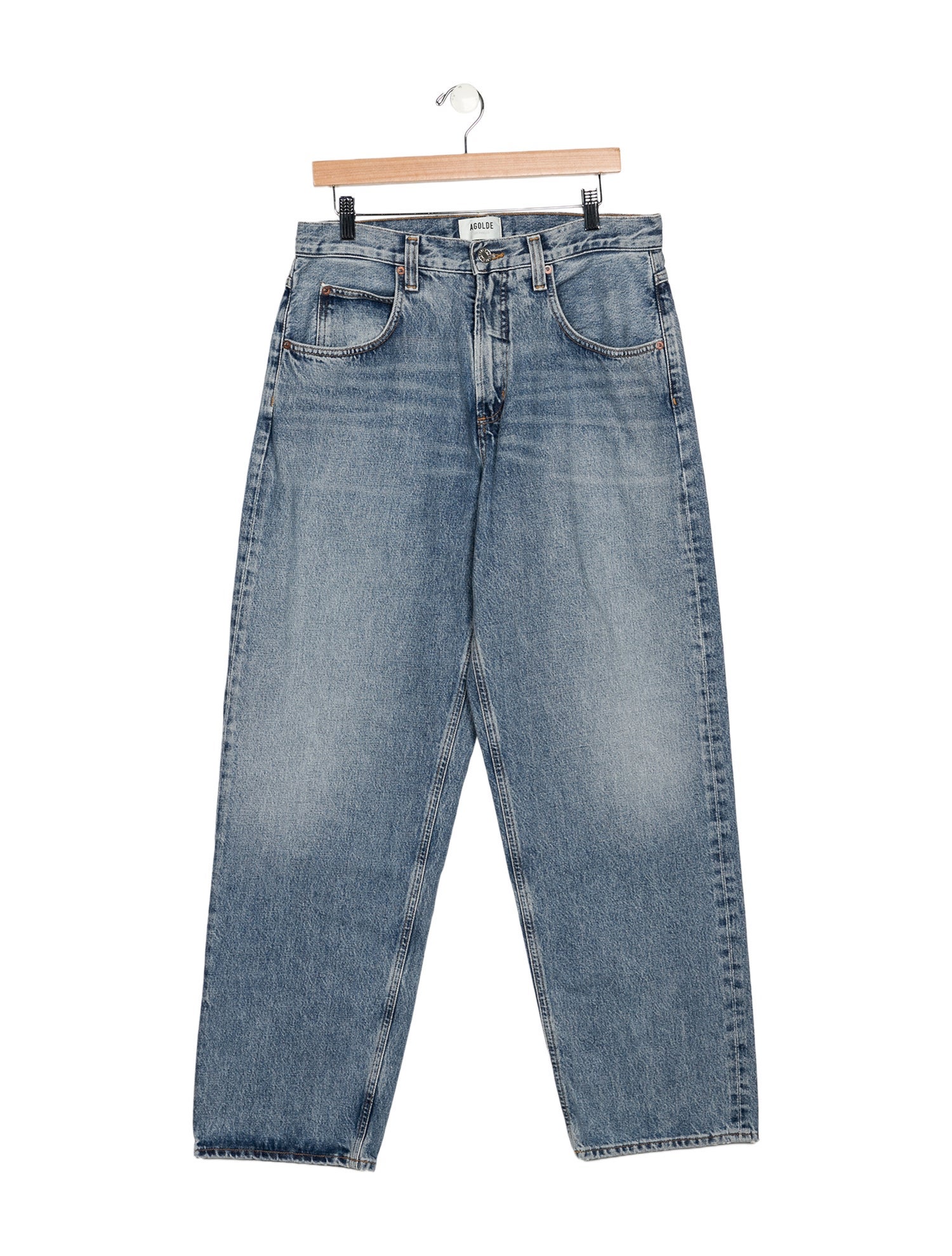 AGOLDE High-Rise Wide Leg Jeans