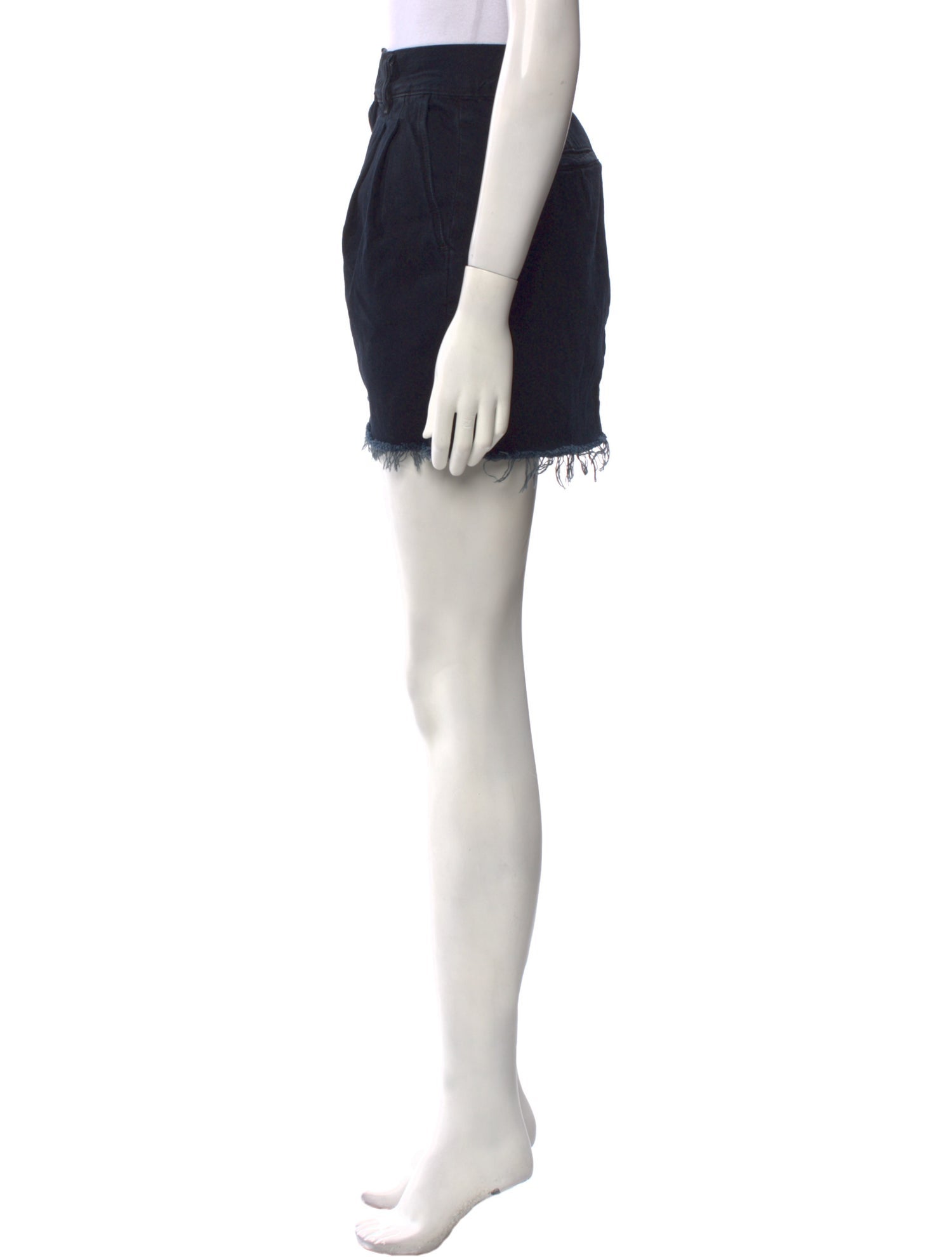 AGOLDE Distressed Accents Mini Skirt