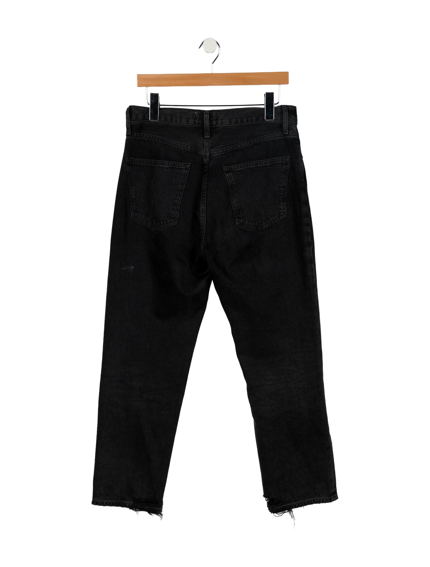 AGOLDE High-Rise Straight Leg Jeans
