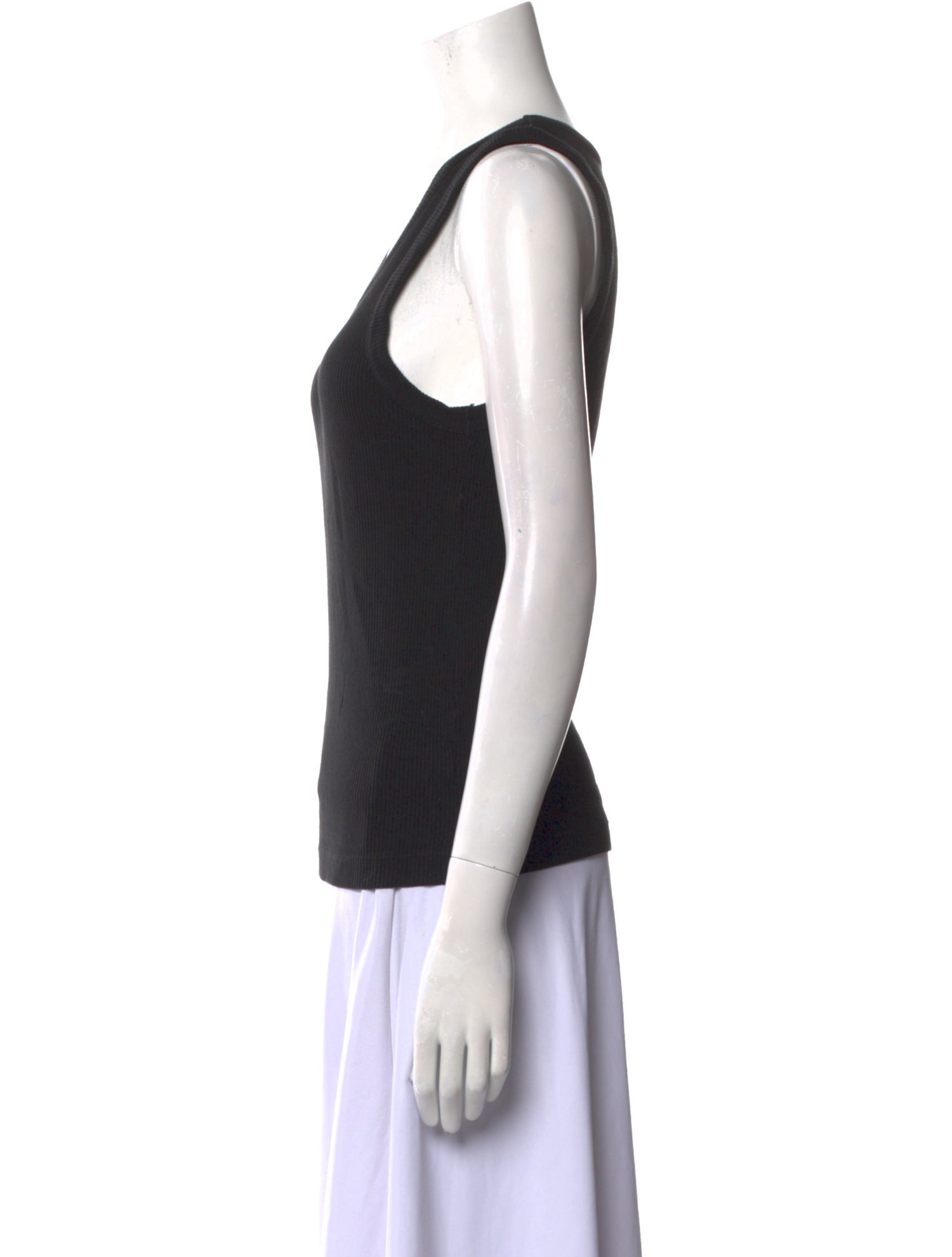 AGOLDE Scoop Neck Sleeveless Top