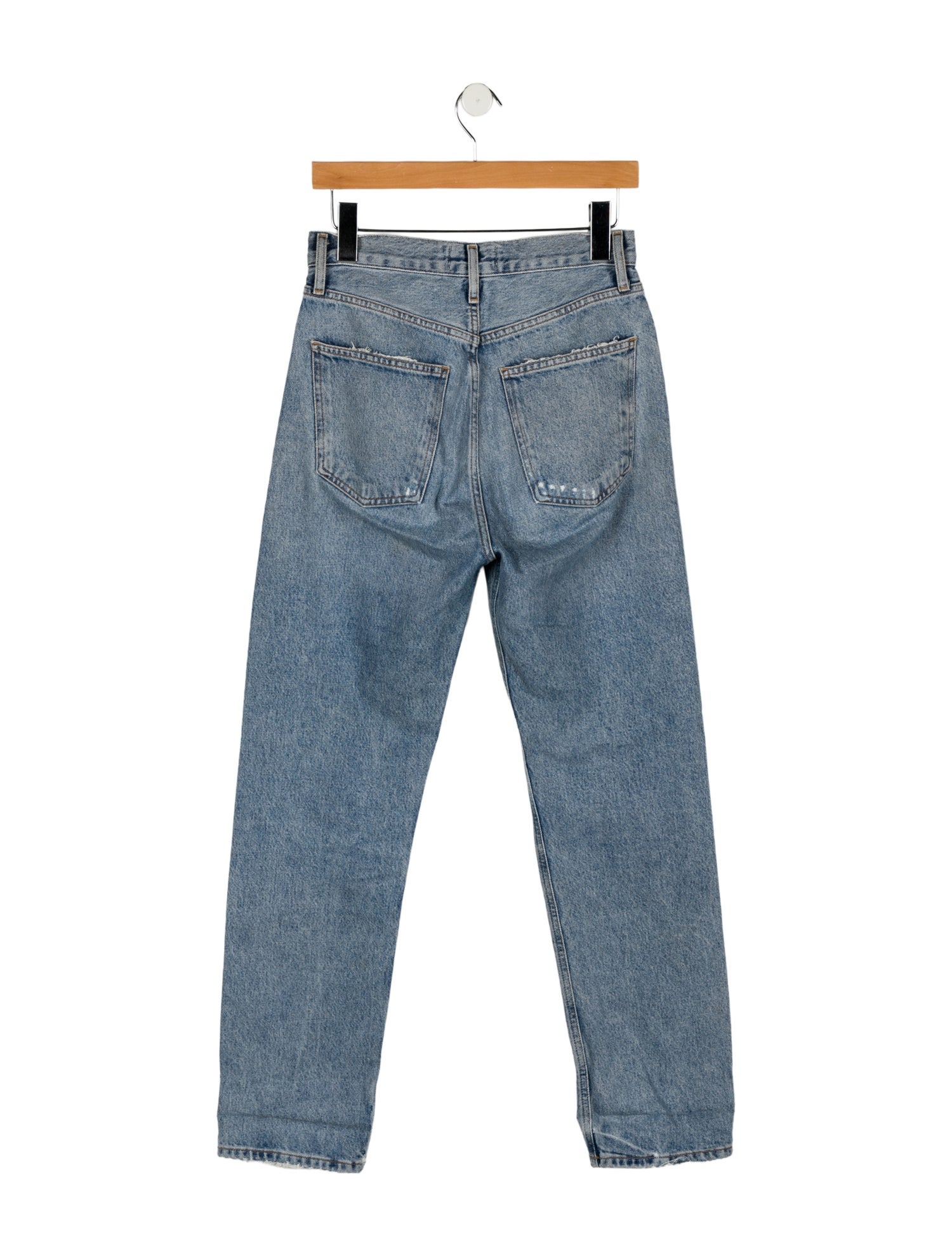AGOLDE High-Rise Straight Leg Jeans