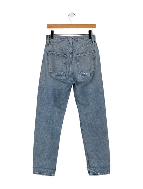 AGOLDE High-Rise Straight Leg Jeans
