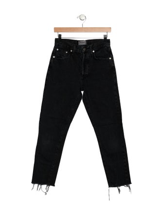 AGOLDE Mid-Rise Skinny Leg Jeans