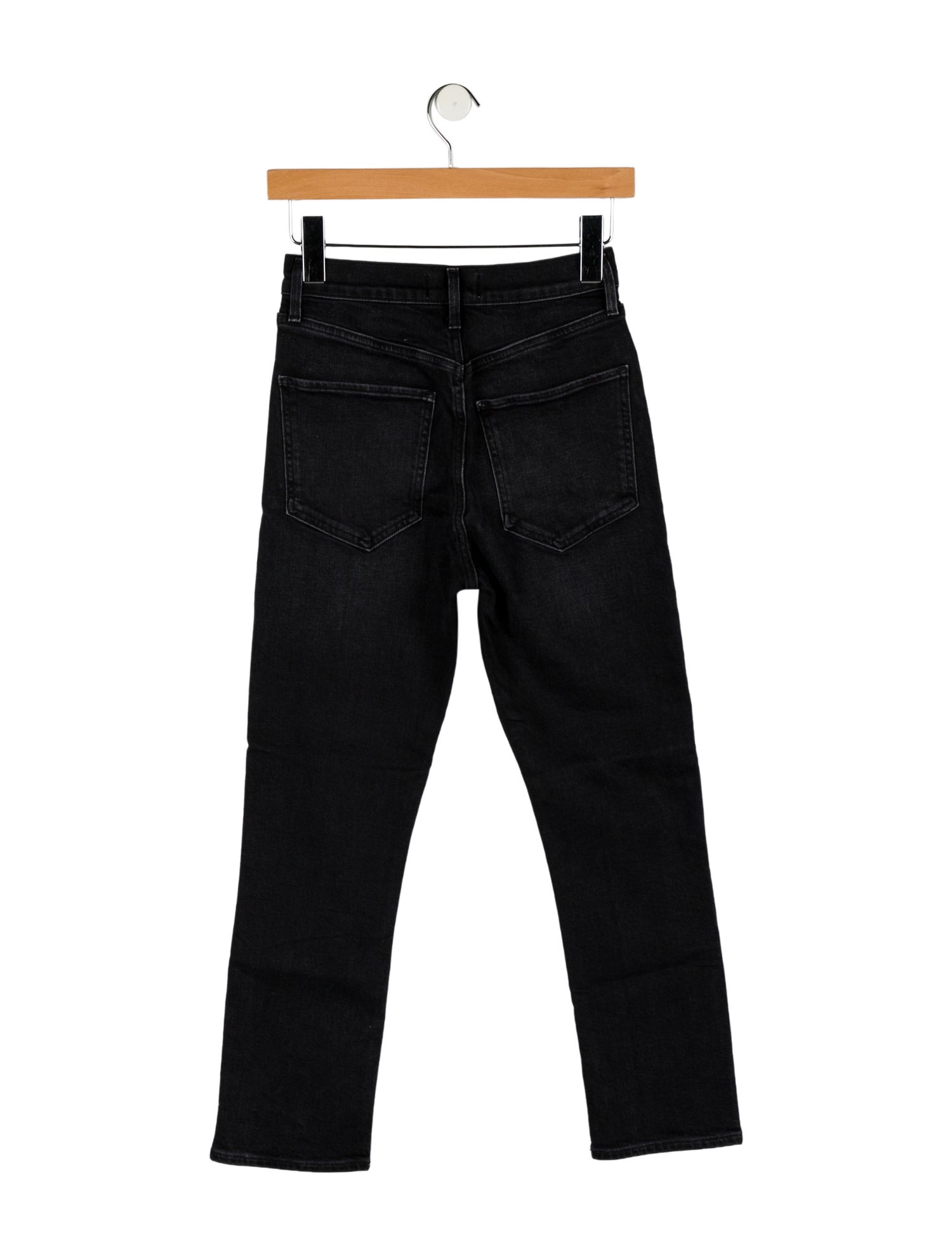 AGOLDE Mid-Rise Straight Leg Jeans