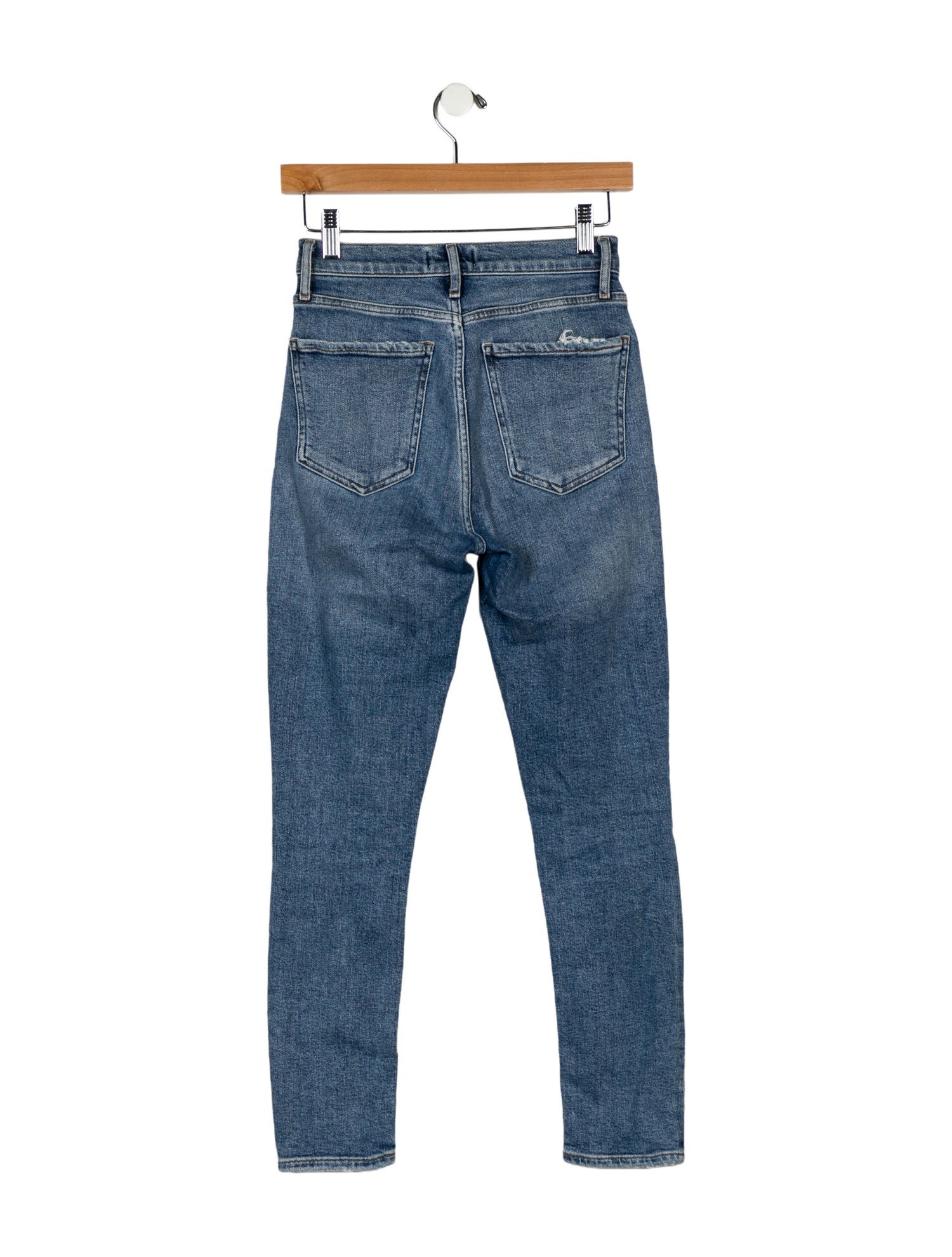 AGOLDE Mid-Rise Skinny Leg Jeans