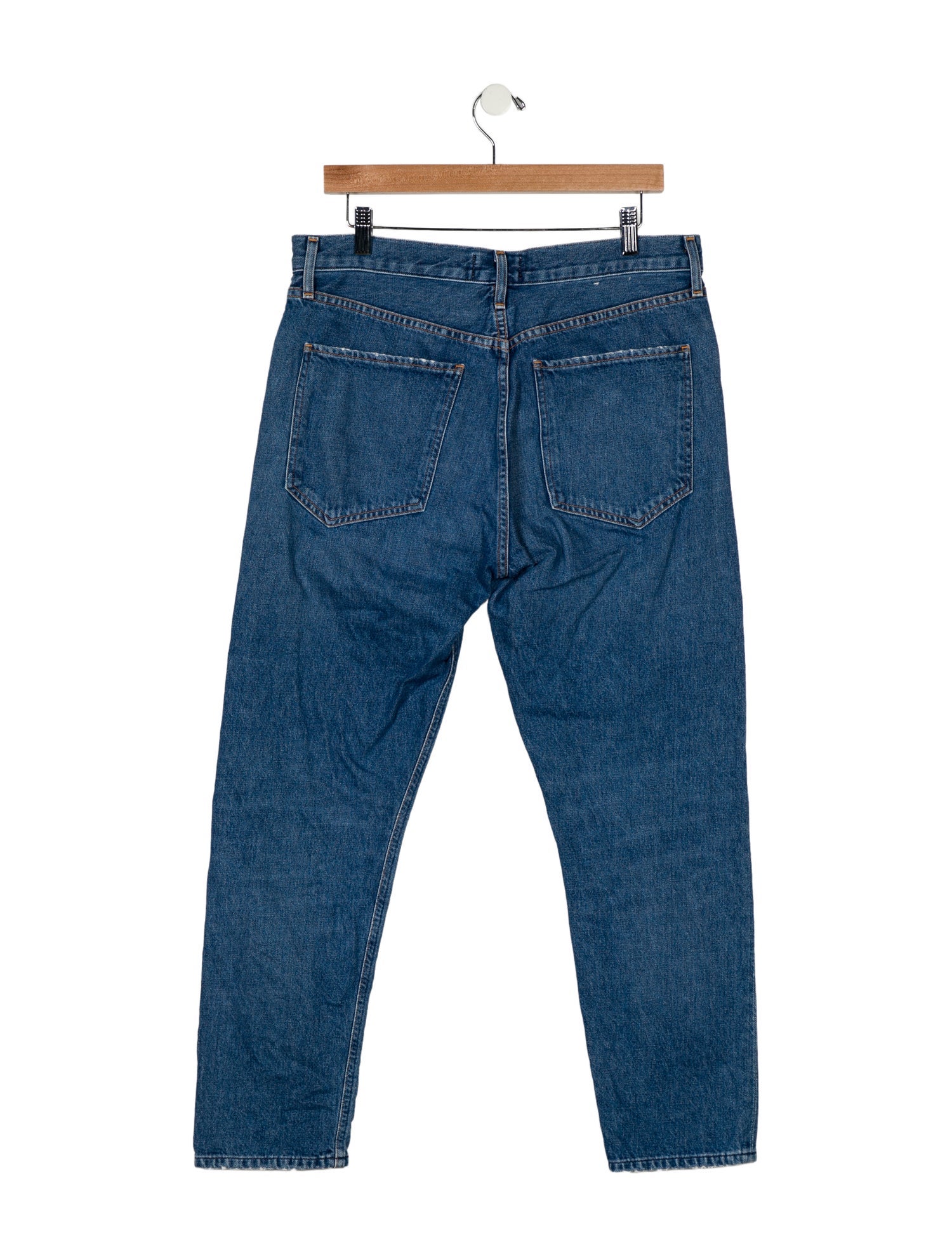 AGOLDE High-Rise Straight Leg Jeans