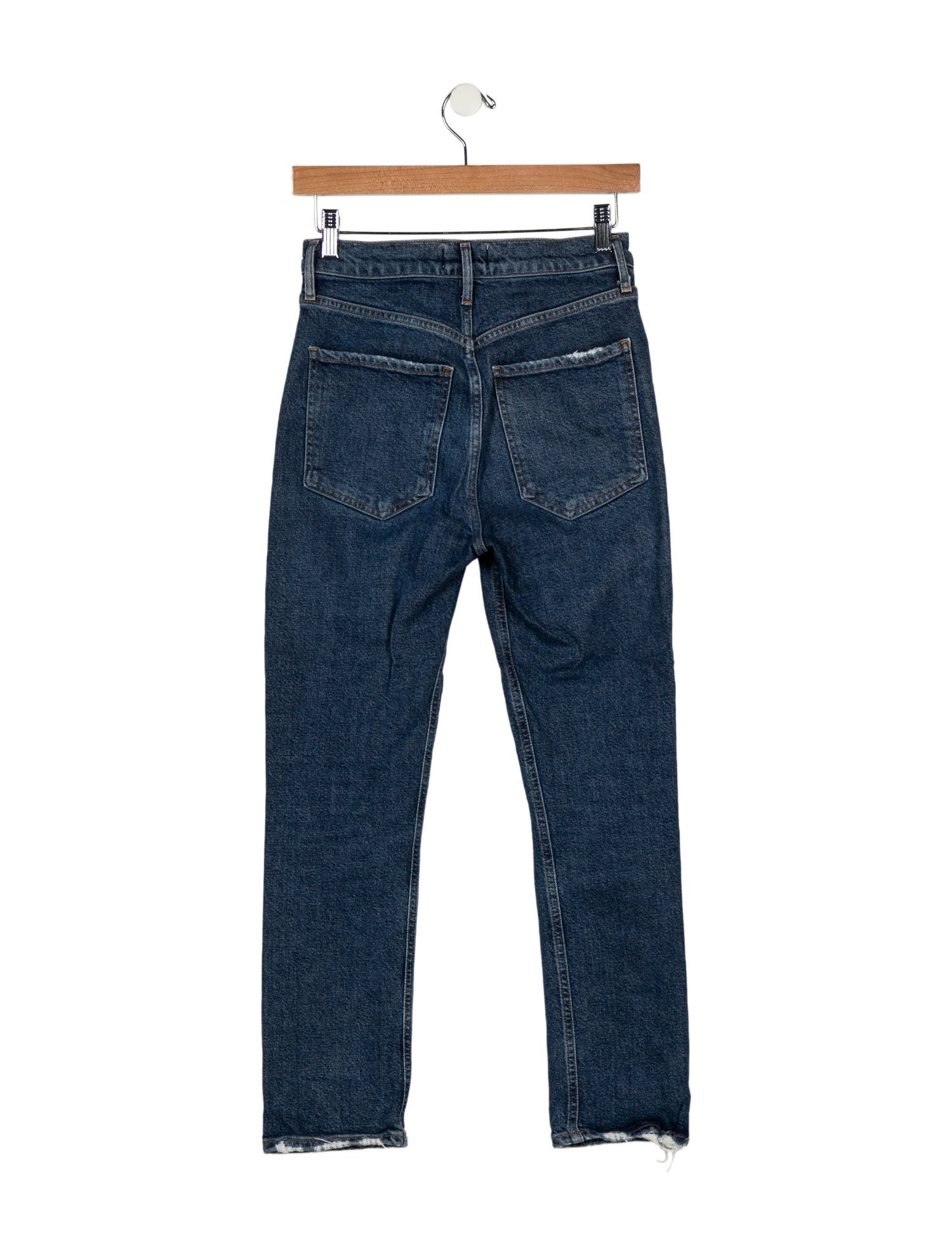 AGOLDE High-Rise Straight Leg Jeans