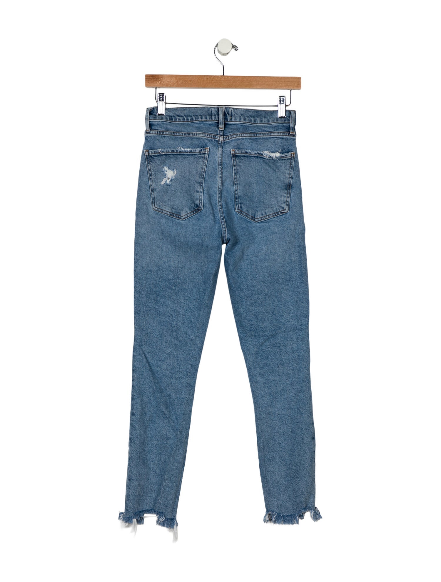 AGOLDE Mid-Rise Skinny Leg Jeans
