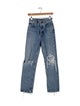 AGOLDE High-Rise Straight Leg Jeans