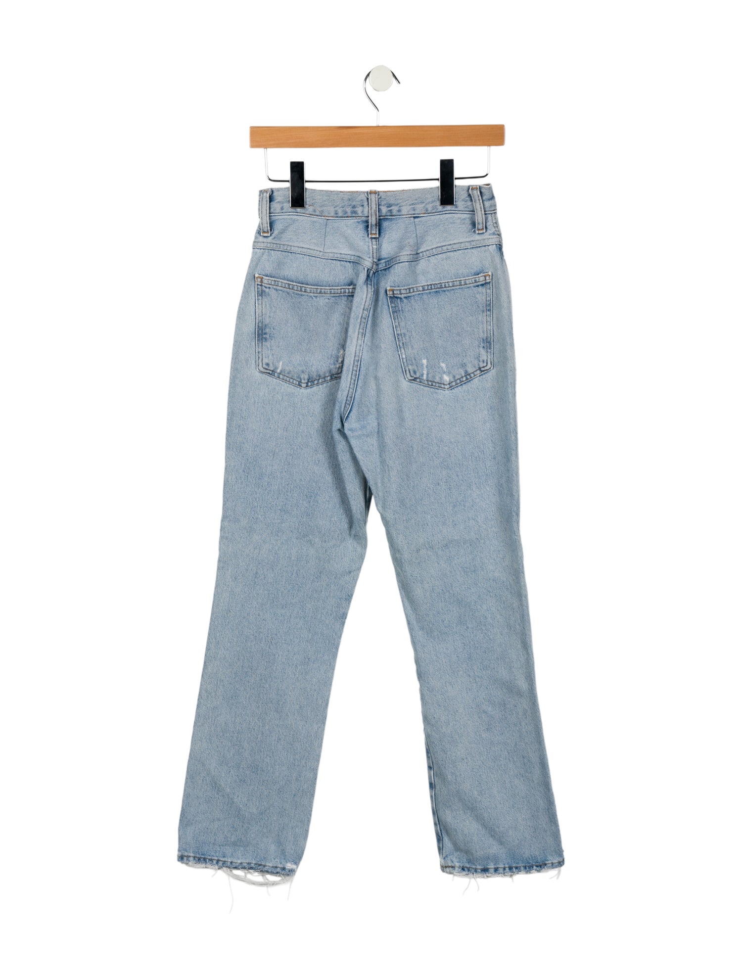 AGOLDE High-Rise Straight Leg Jeans