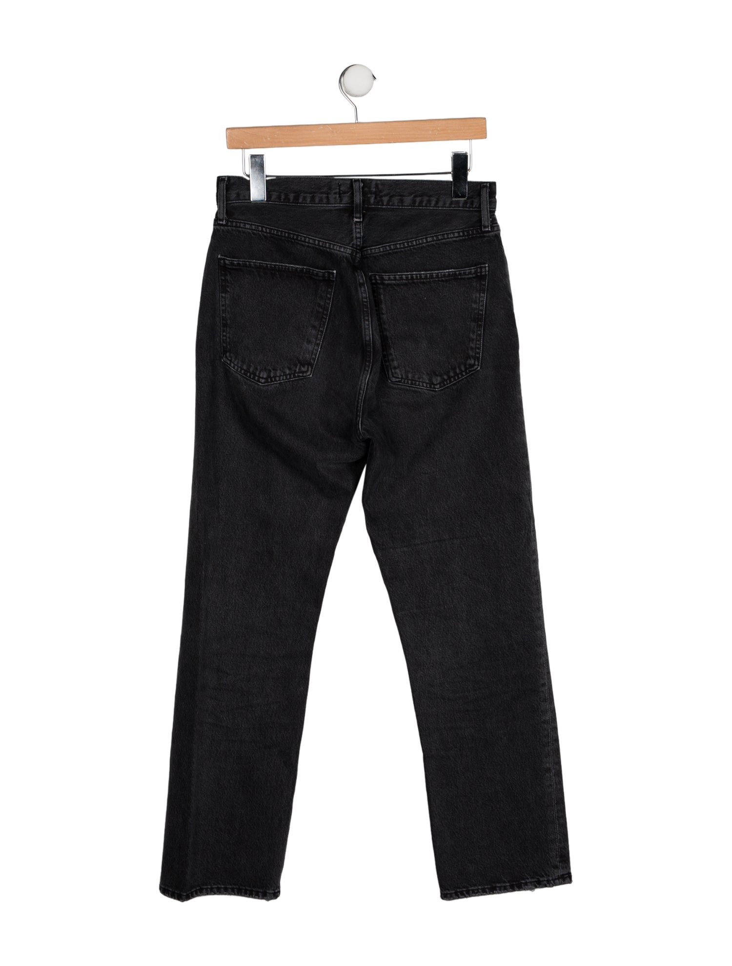 AGOLDE High-Rise Straight Leg Jeans