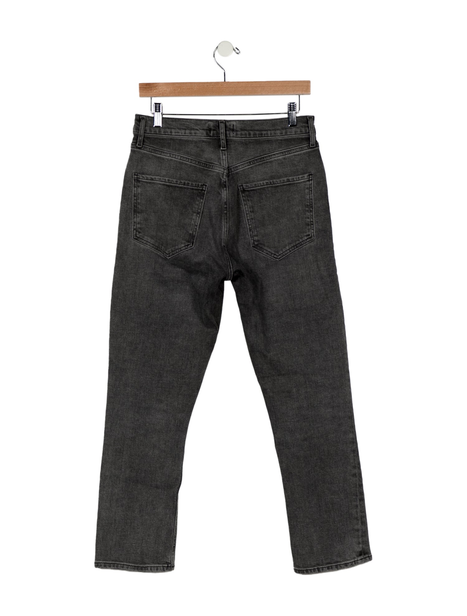 AGOLDE High-Rise Straight Leg Jeans