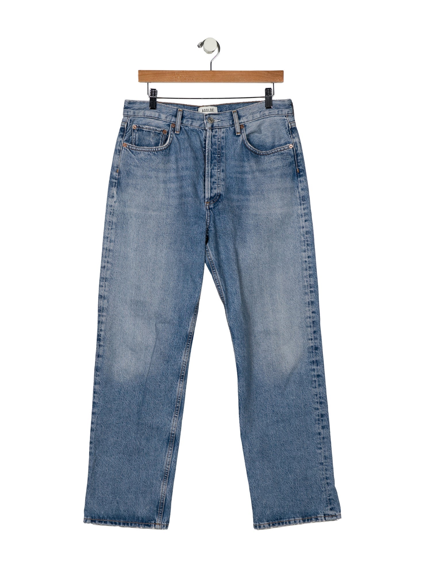 AGOLDE High-Rise Wide Leg Jeans