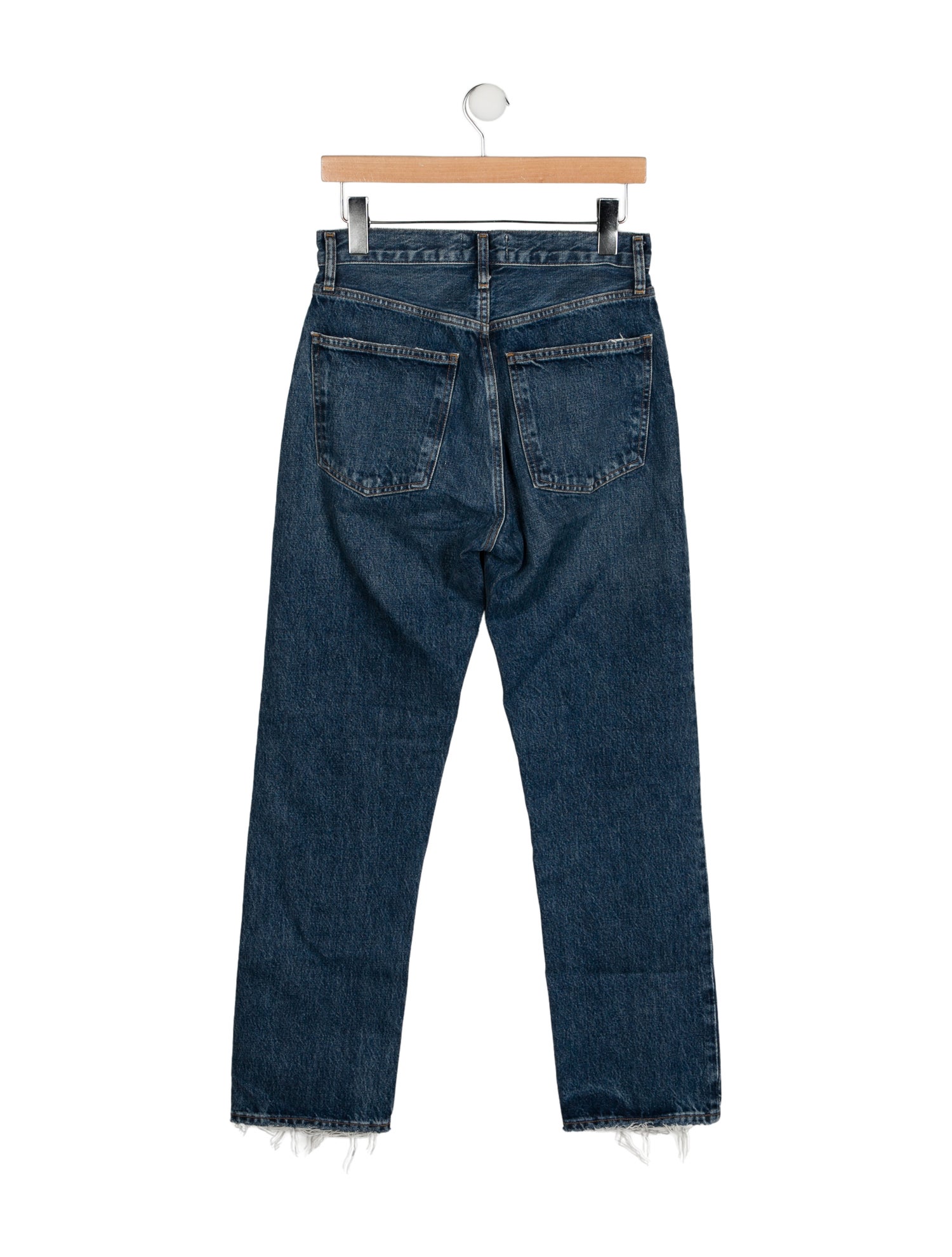 AGOLDE High-Rise Straight Leg Jeans