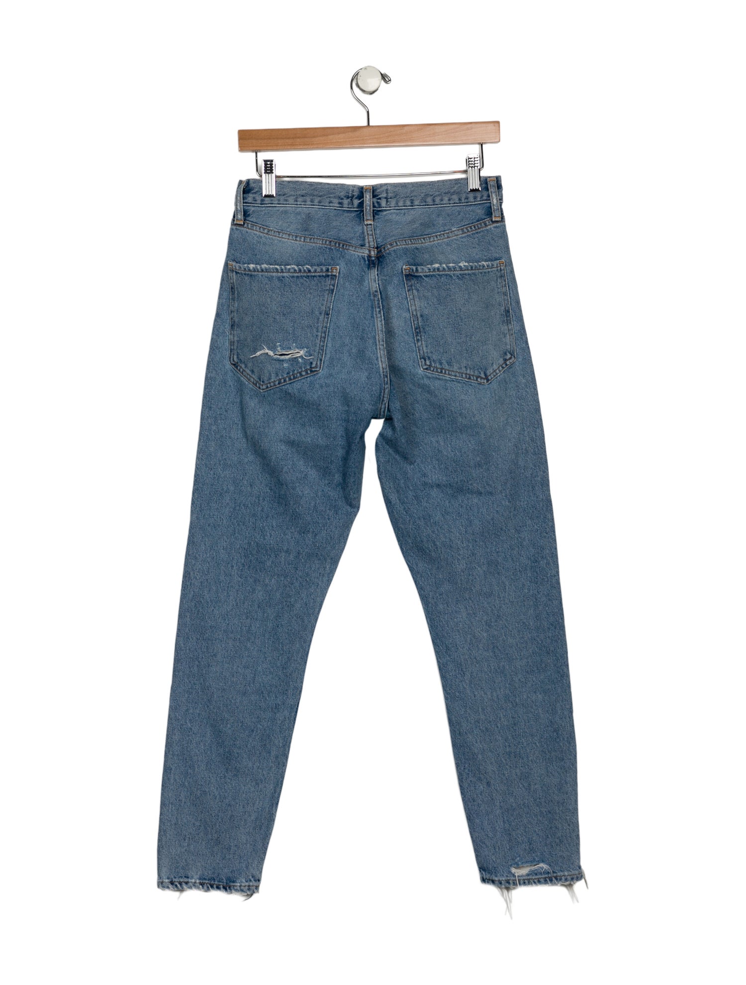 AGOLDE Mid-Rise Skinny Leg Jeans