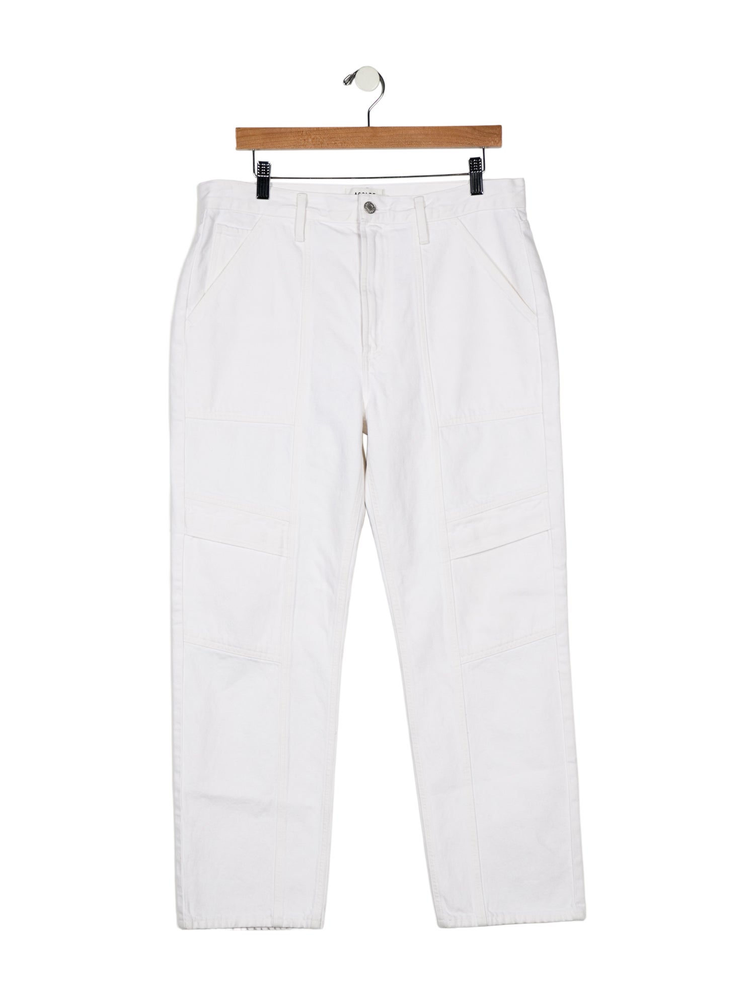 AGOLDE High-Rise Straight Leg Jeans