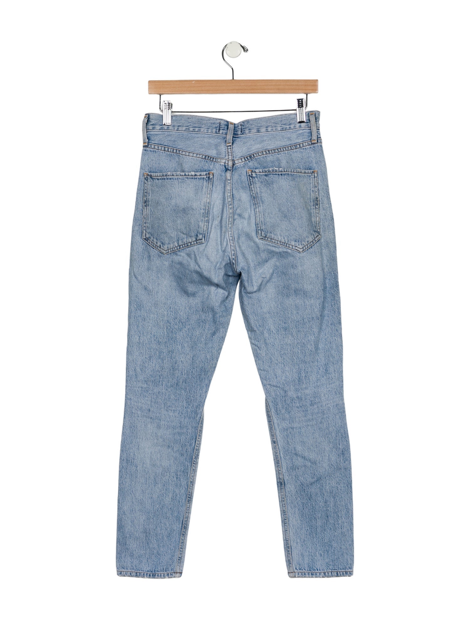 AGOLDE Mid-Rise Skinny Leg Jeans