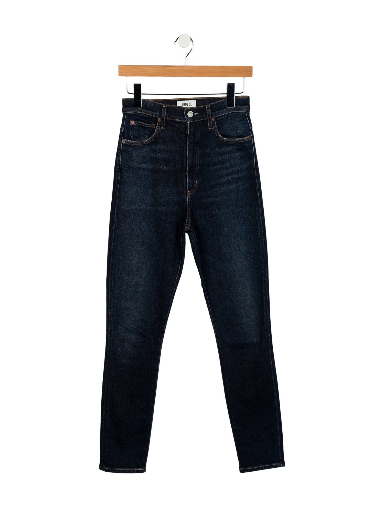 AGOLDE High-Rise Skinny Leg Jeans