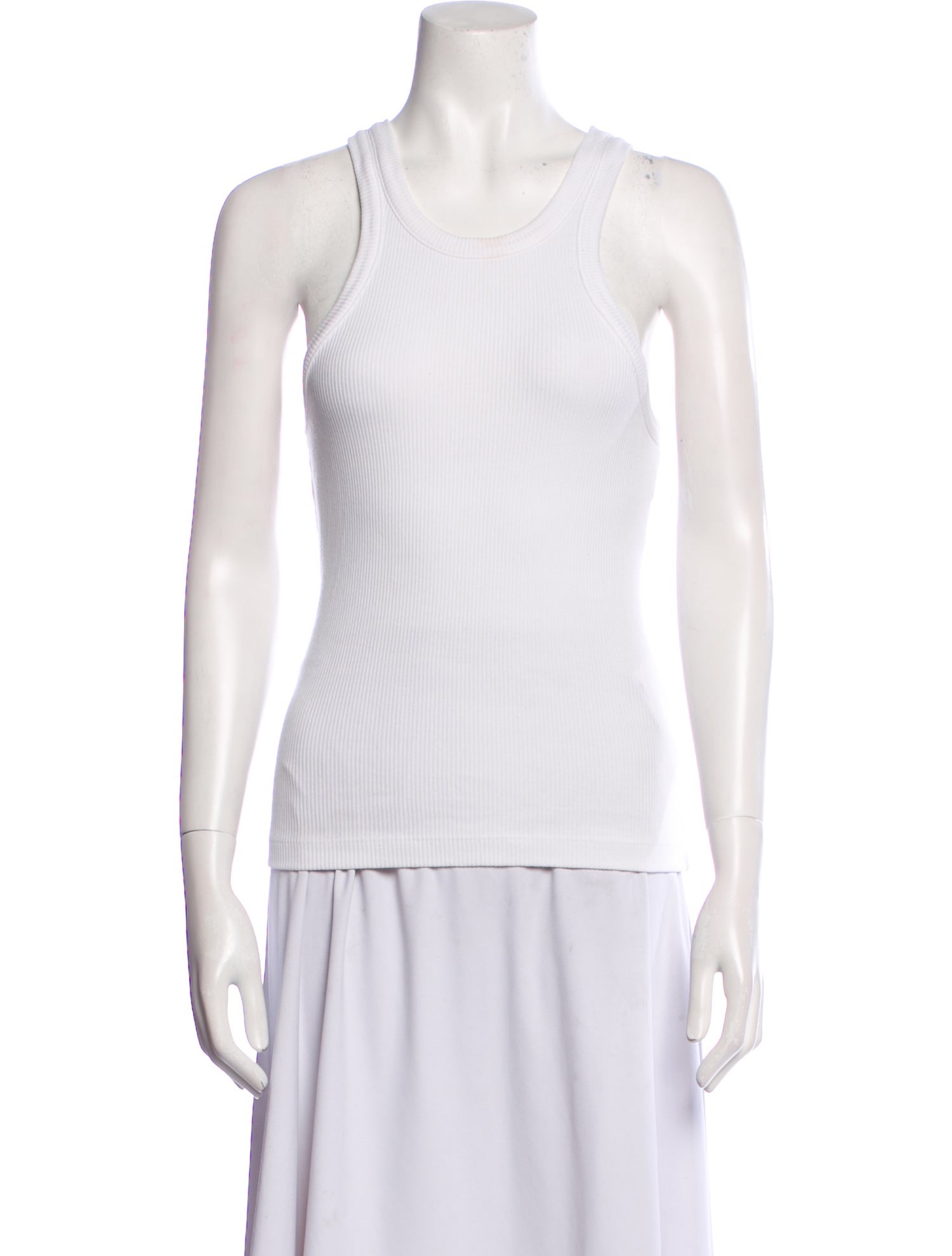 AGOLDE Scoop Neck Sleeveless Top