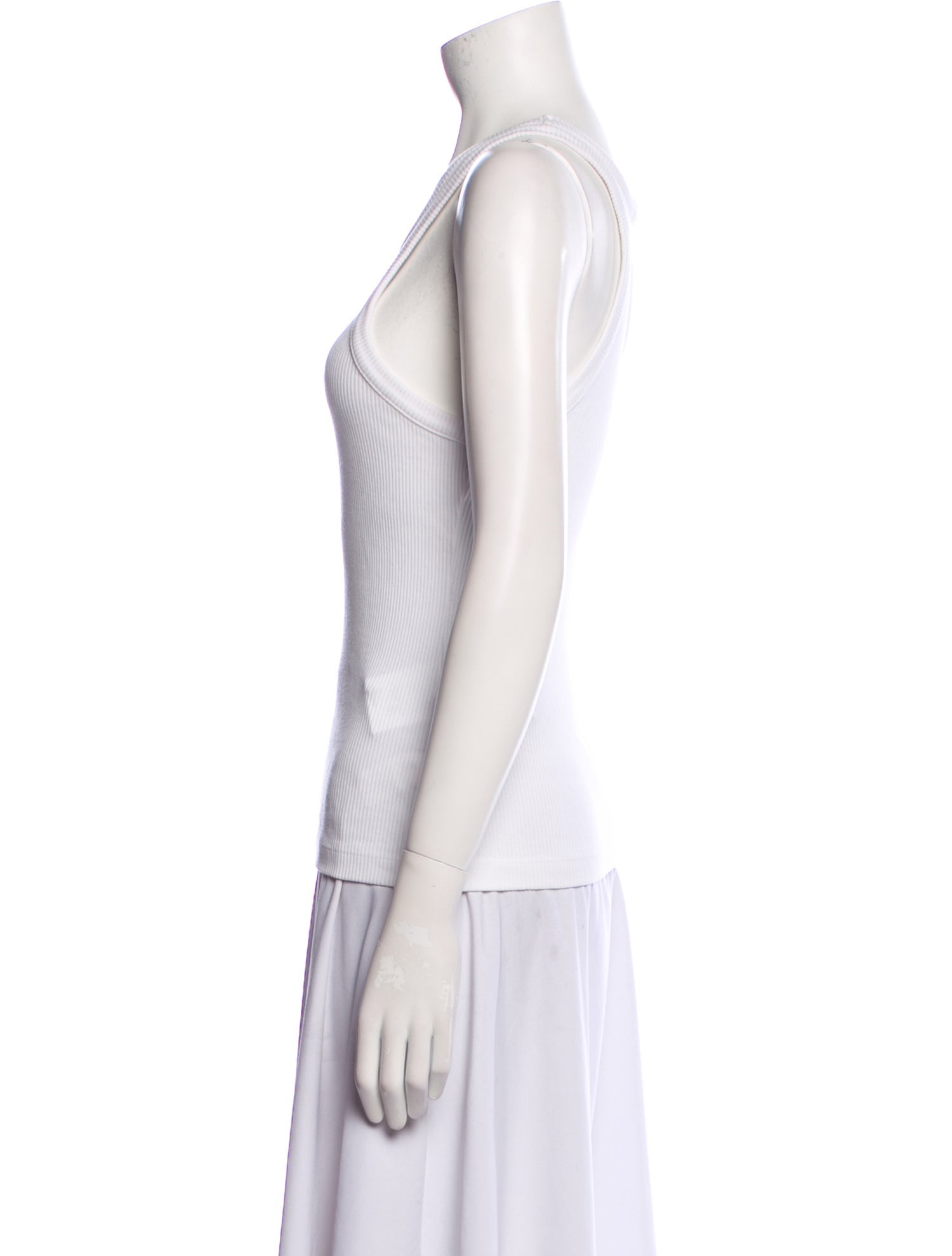 AGOLDE Scoop Neck Sleeveless Top
