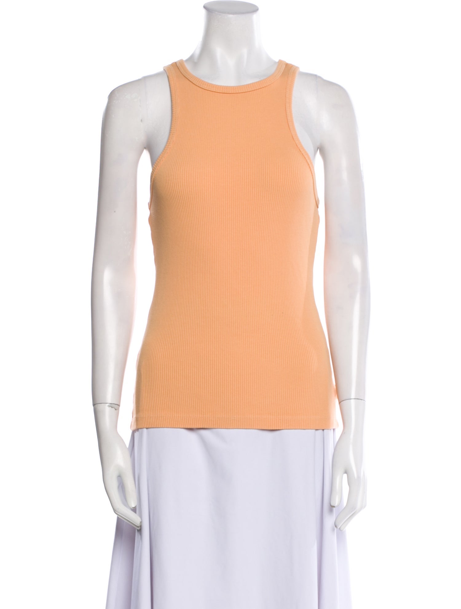 AGOLDE Crew Neck Sleeveless Top