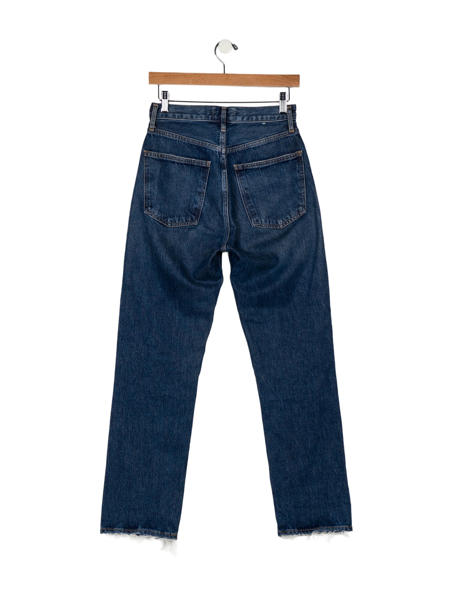 AGOLDE High-Rise Straight Leg Jeans