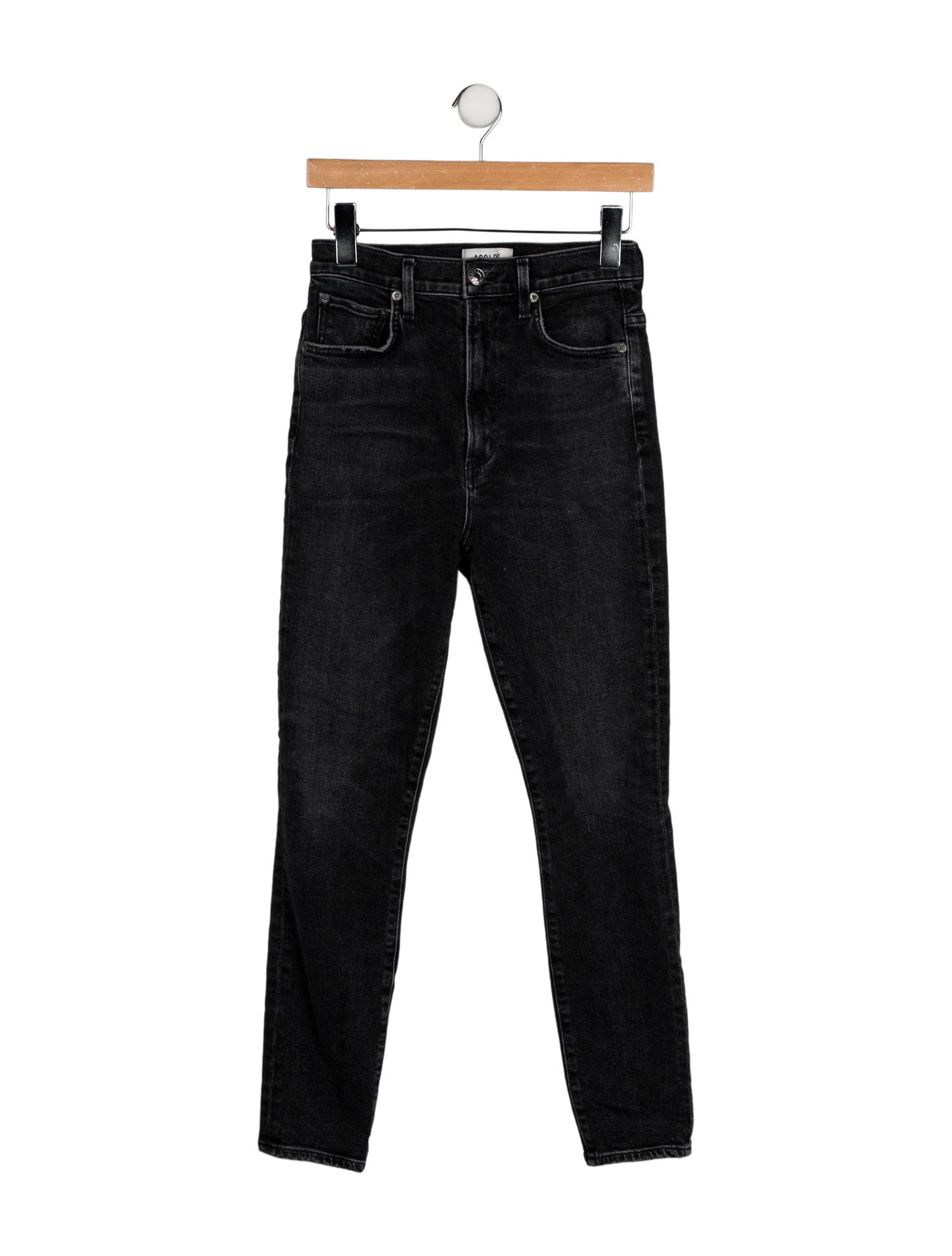 AGOLDE High-Rise Skinny Leg Jeans