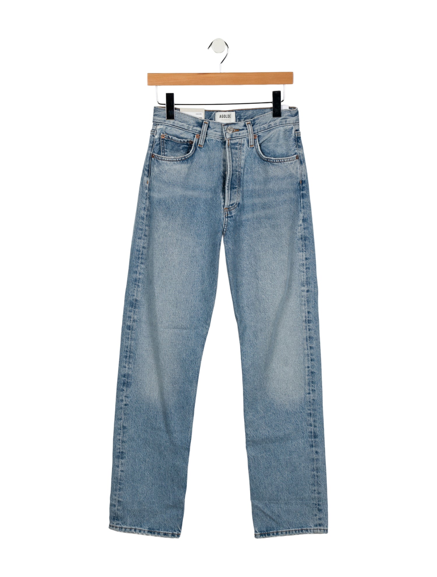 AGOLDE High-Rise Straight Leg Jeans w/ Tags