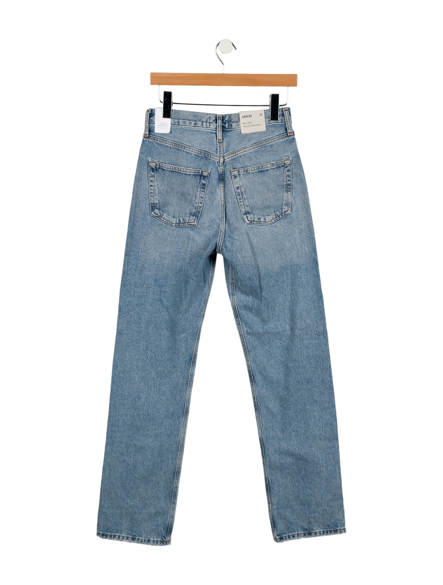 AGOLDE High-Rise Straight Leg Jeans w/ Tags