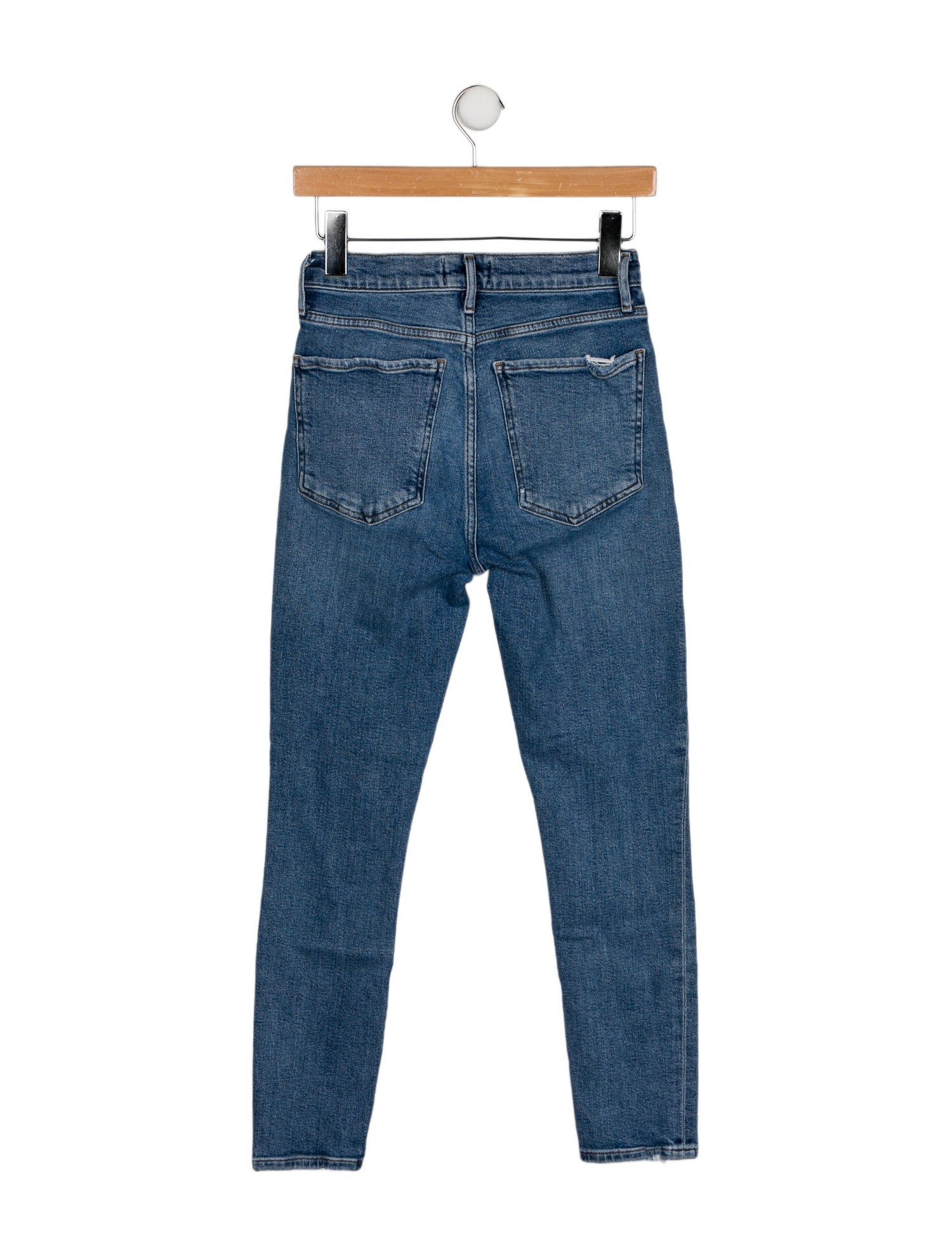 AGOLDE Mid-Rise Skinny Leg Jeans