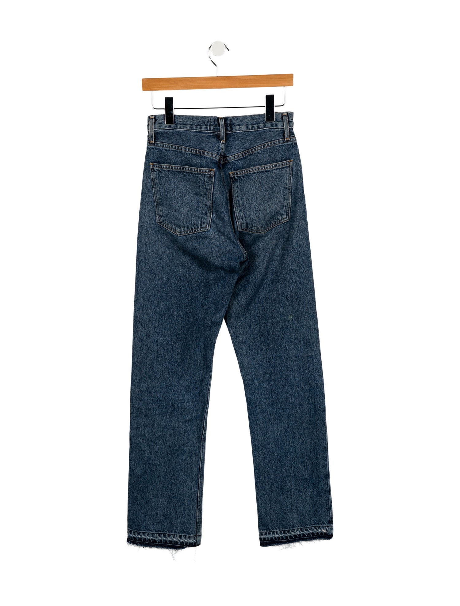 AGOLDE High-Rise Straight Leg Jeans