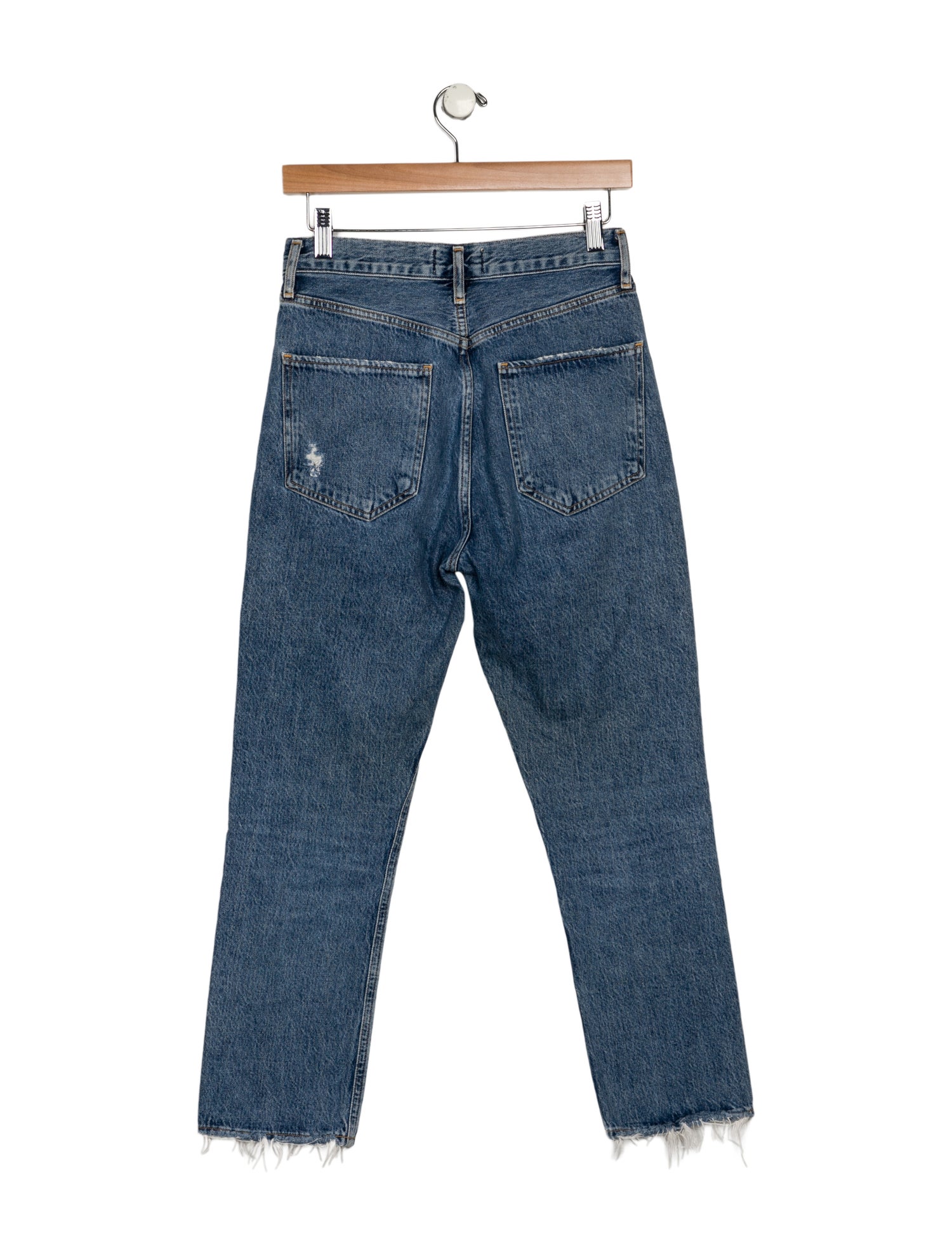 AGOLDE High-Rise Straight Leg Jeans