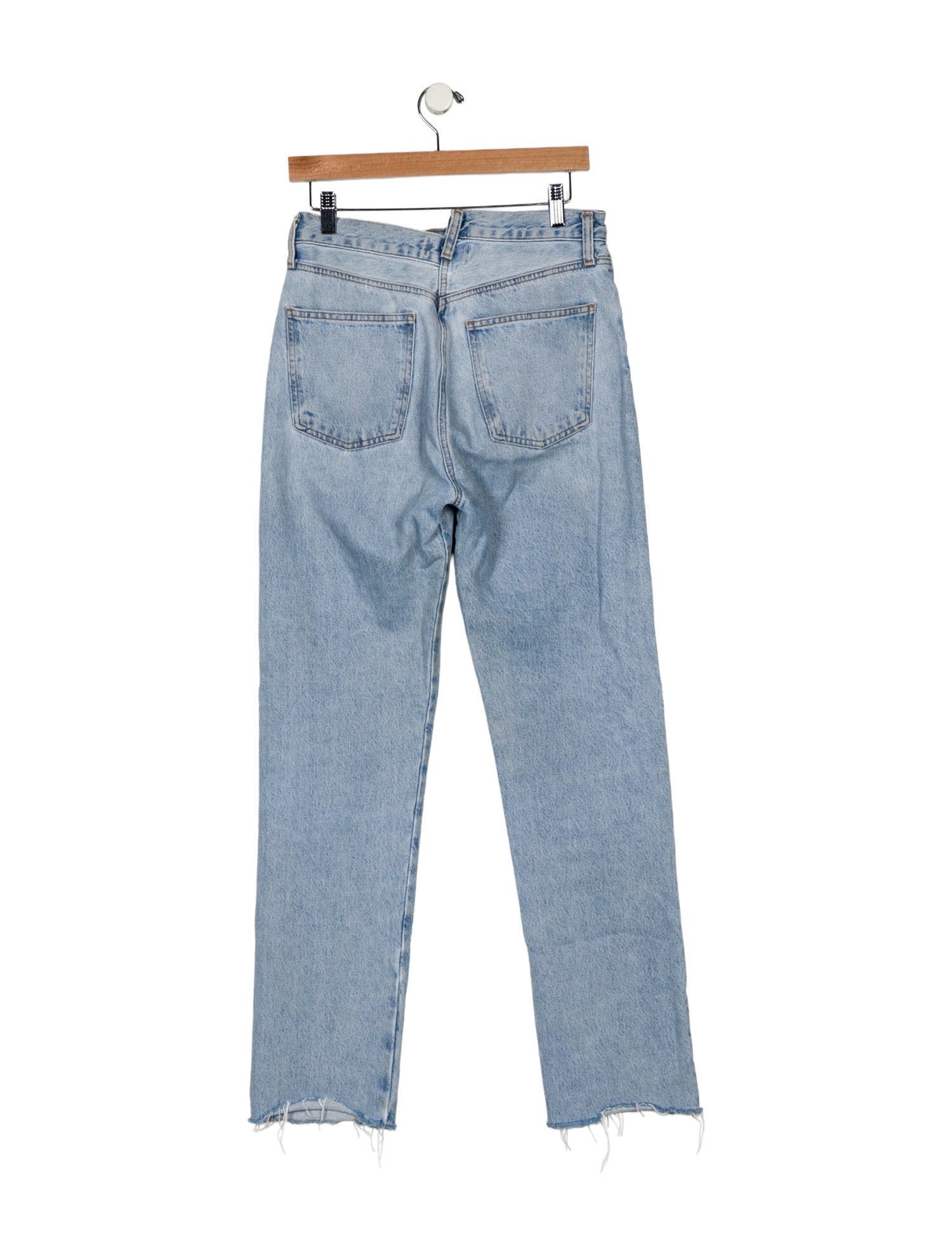 AGOLDE High-Rise Straight Leg Jeans