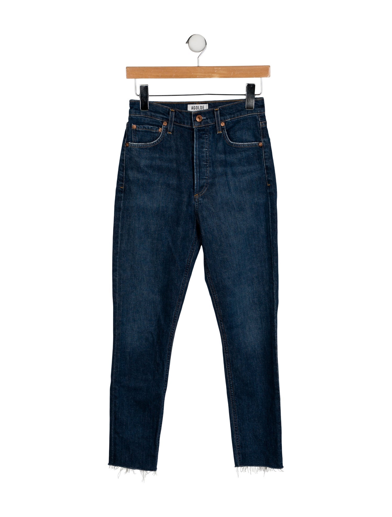AGOLDE High-Rise Skinny Leg Jeans