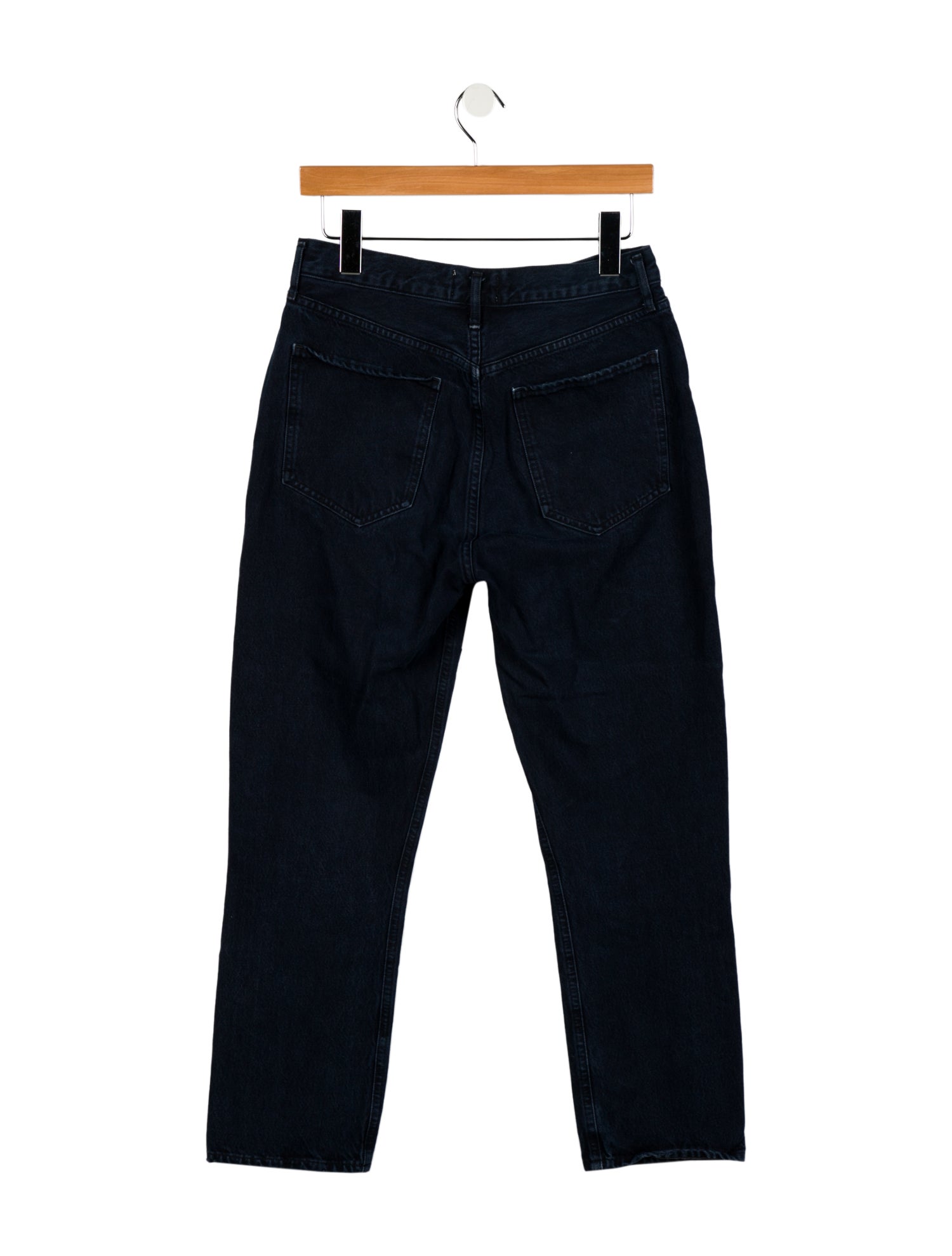 AGOLDE Mid-Rise Straight Leg Jeans