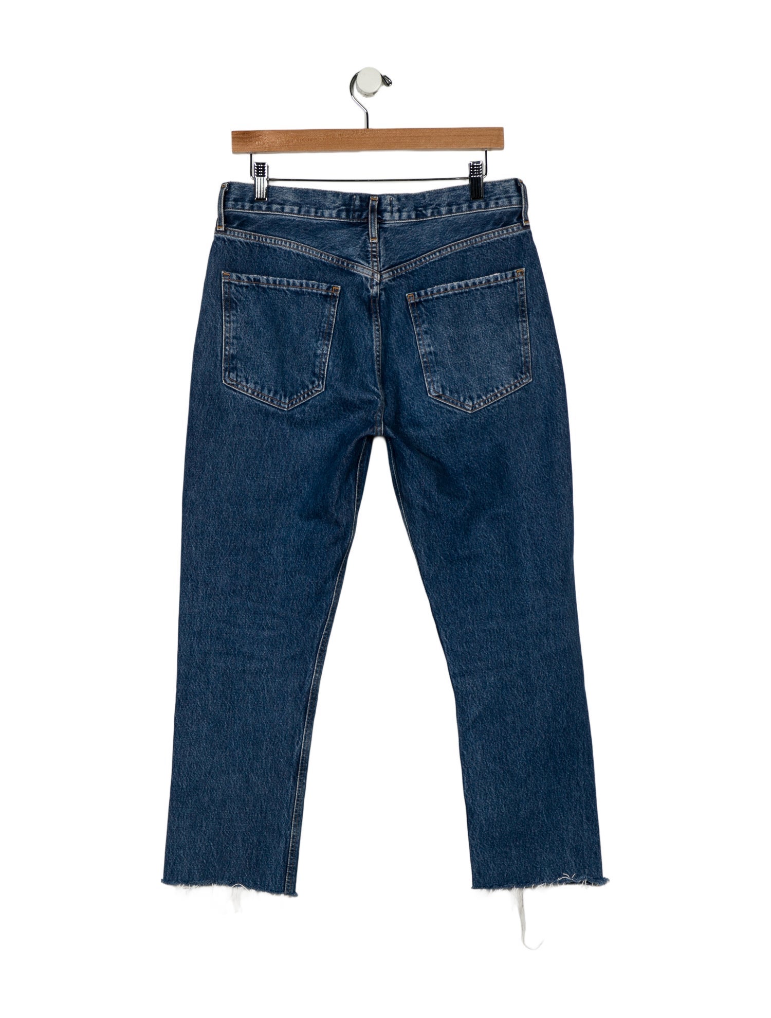 AGOLDE High-Rise Straight Leg Jeans