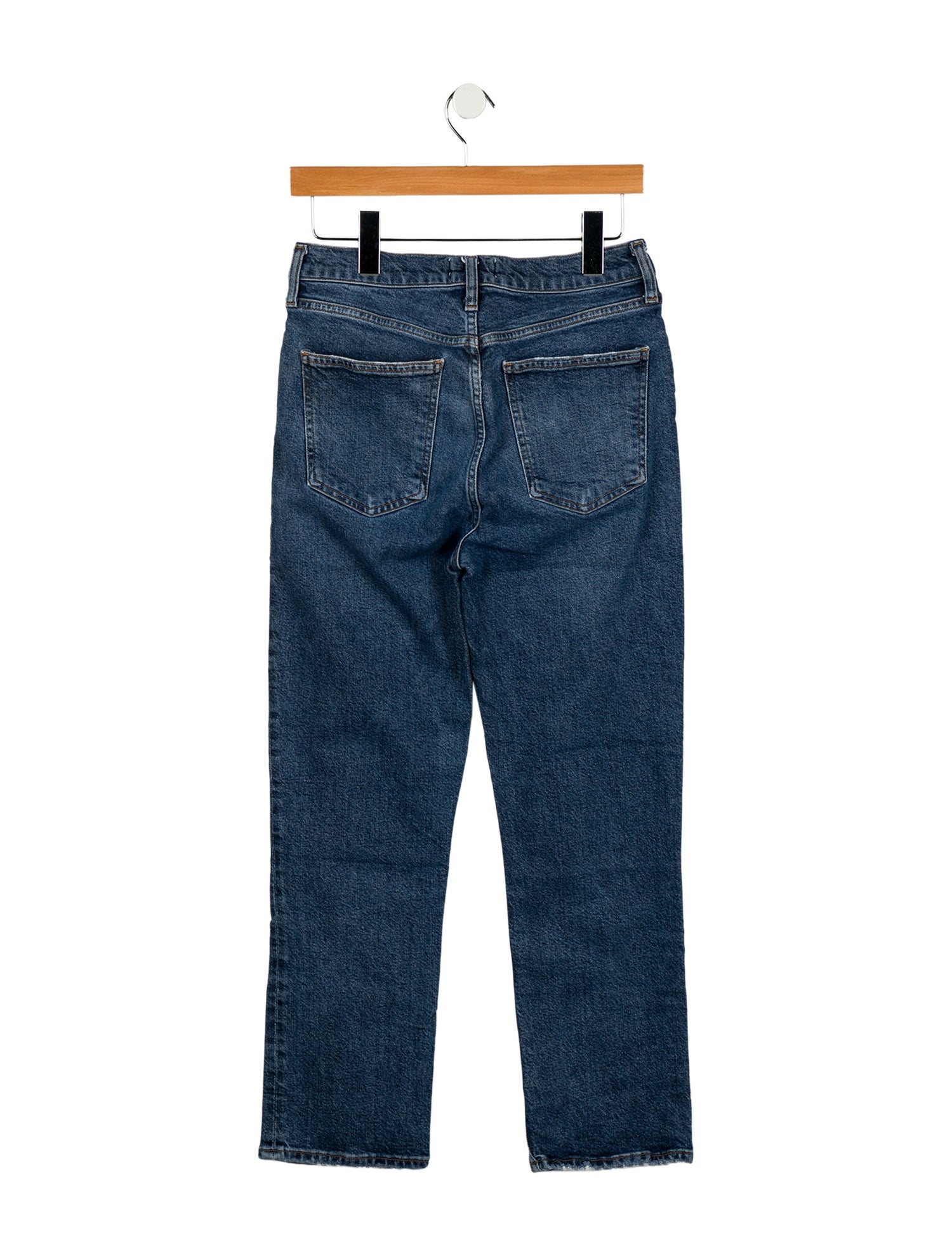 AGOLDE High-Rise Straight Leg Jeans