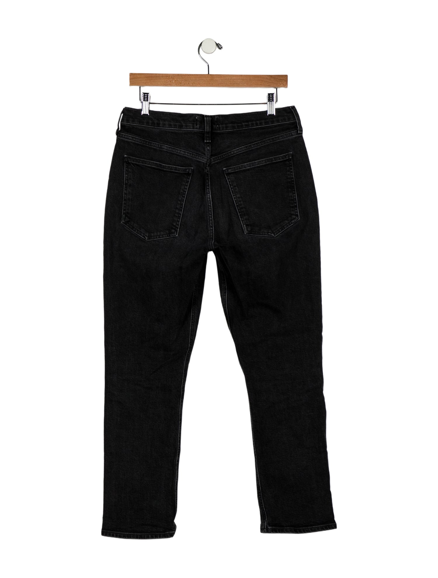 AGOLDE High-Rise Straight Leg Jeans