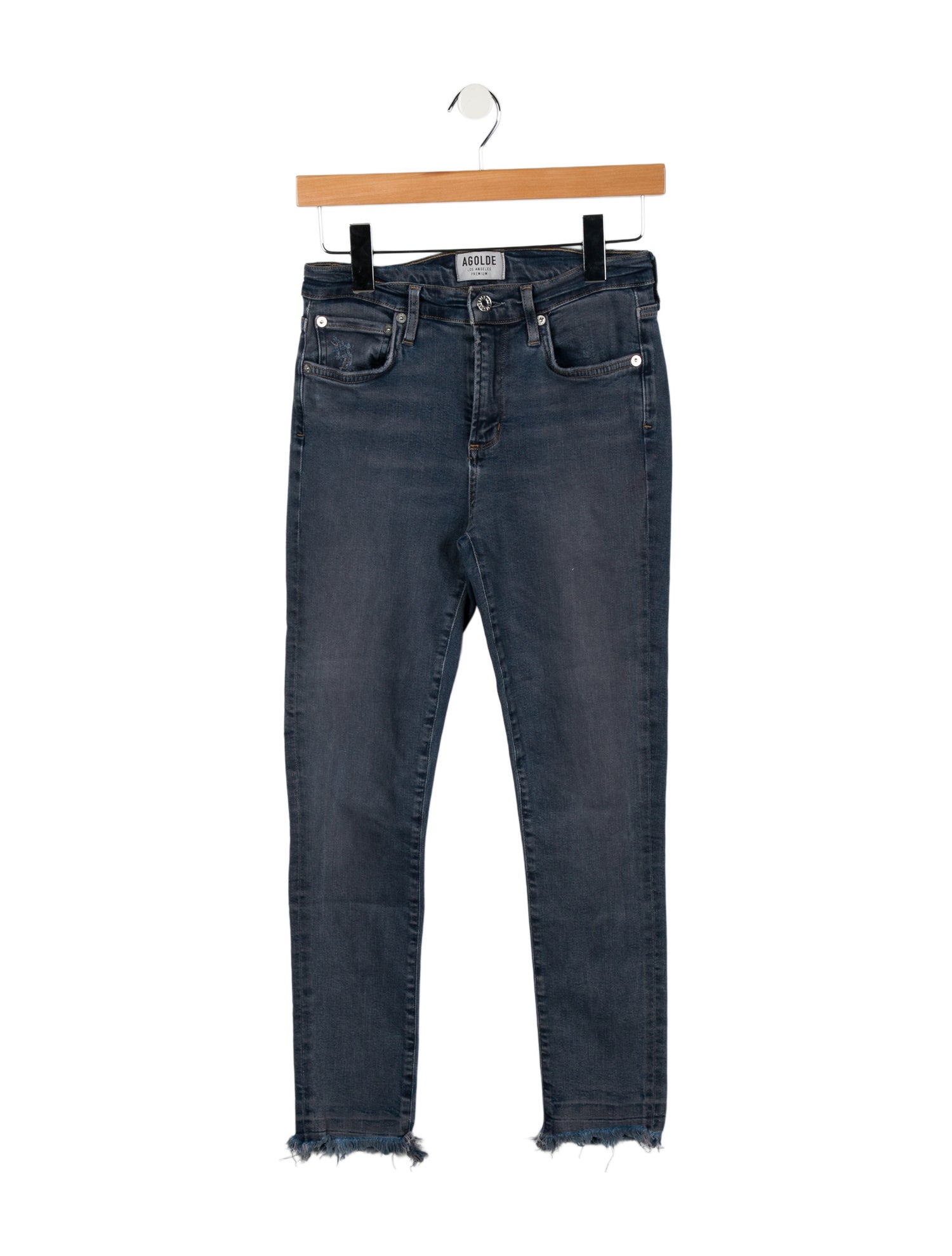 AGOLDE High-Rise Skinny Leg Jeans