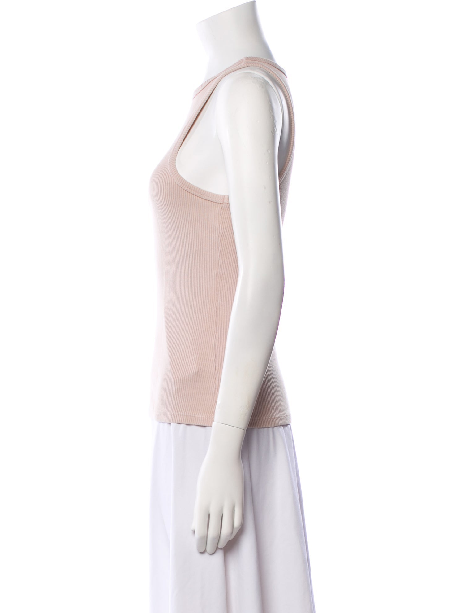 AGOLDE Crew Neck Sleeveless Top