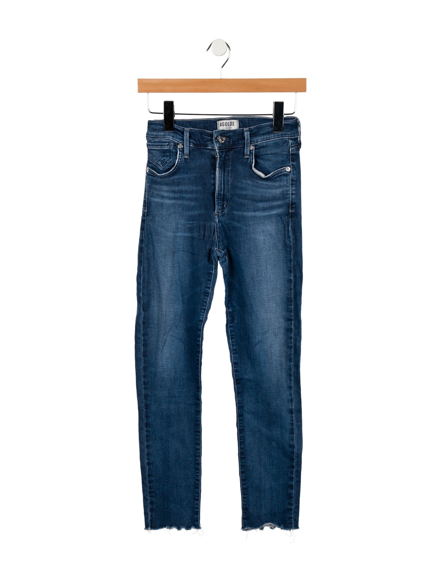 AGOLDE High-Rise Skinny Leg Jeans