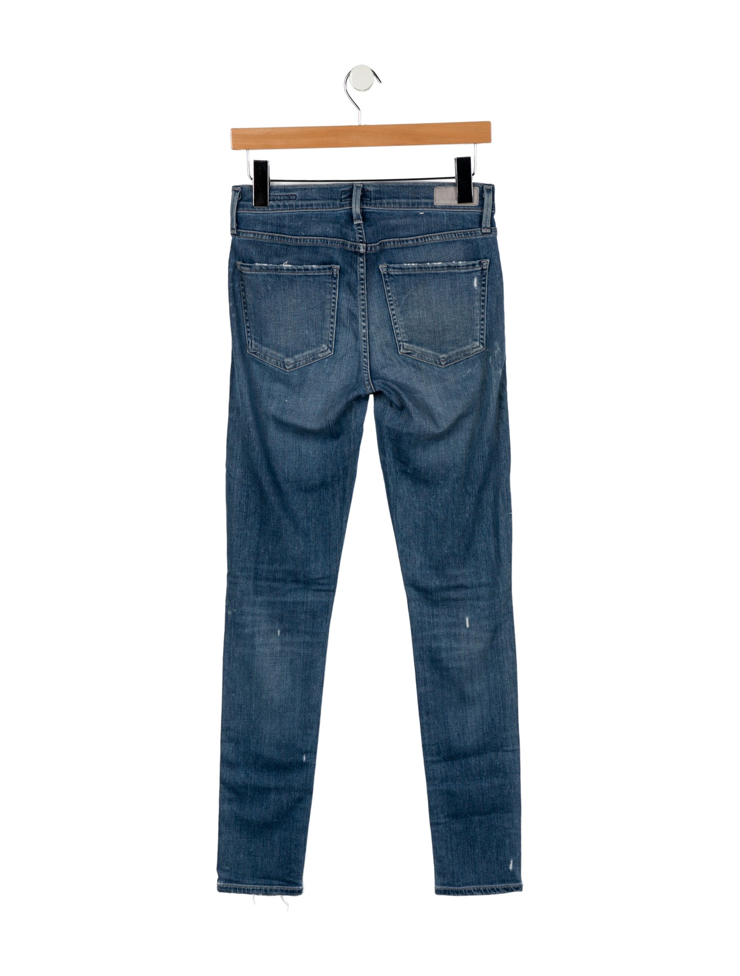 AGOLDE Mid-Rise Skinny Leg Jeans