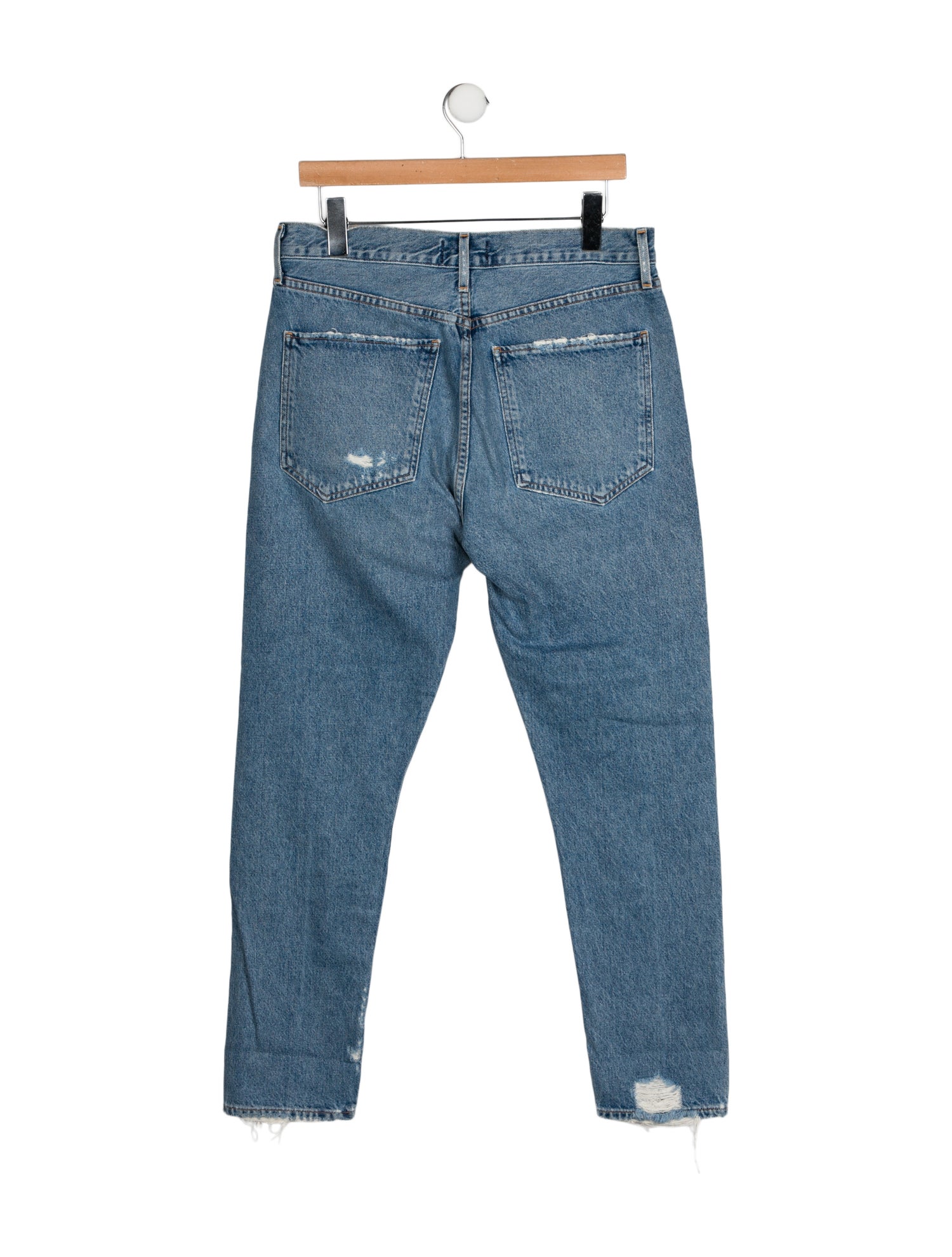 AGOLDE High-Rise Skinny Leg Jeans