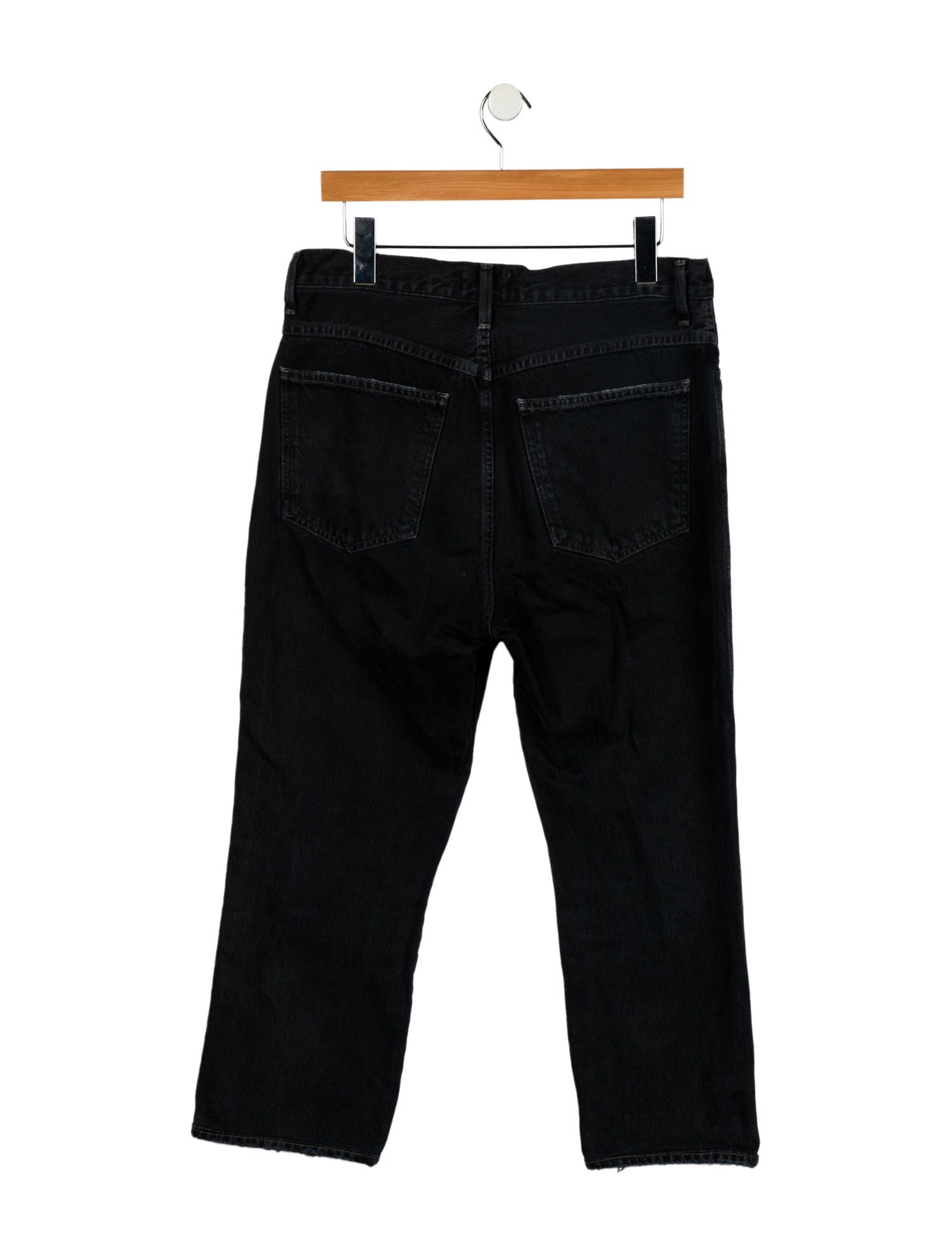 AGOLDE High-Rise Straight Leg Jeans