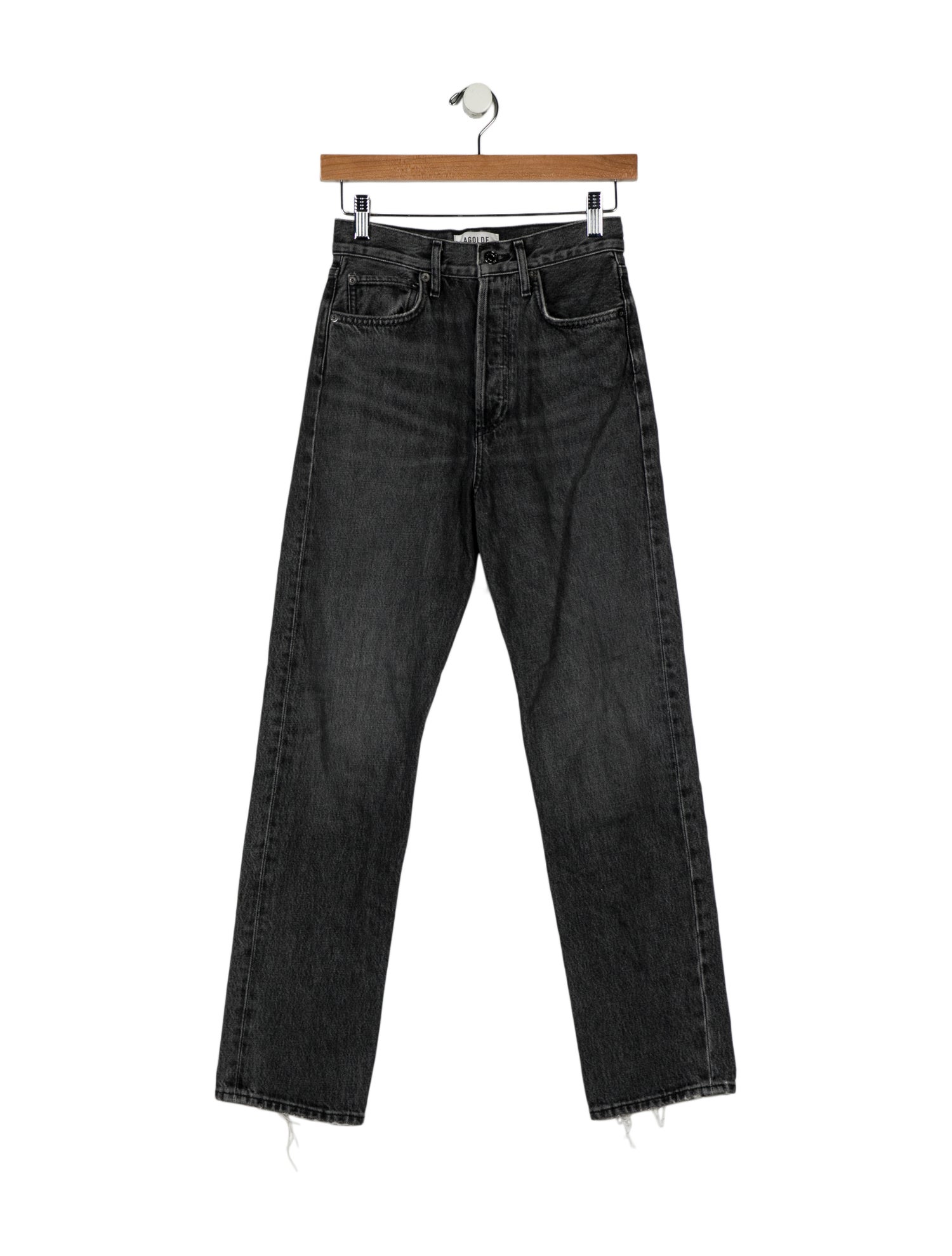 AGOLDE High-Rise Straight Leg Jeans
