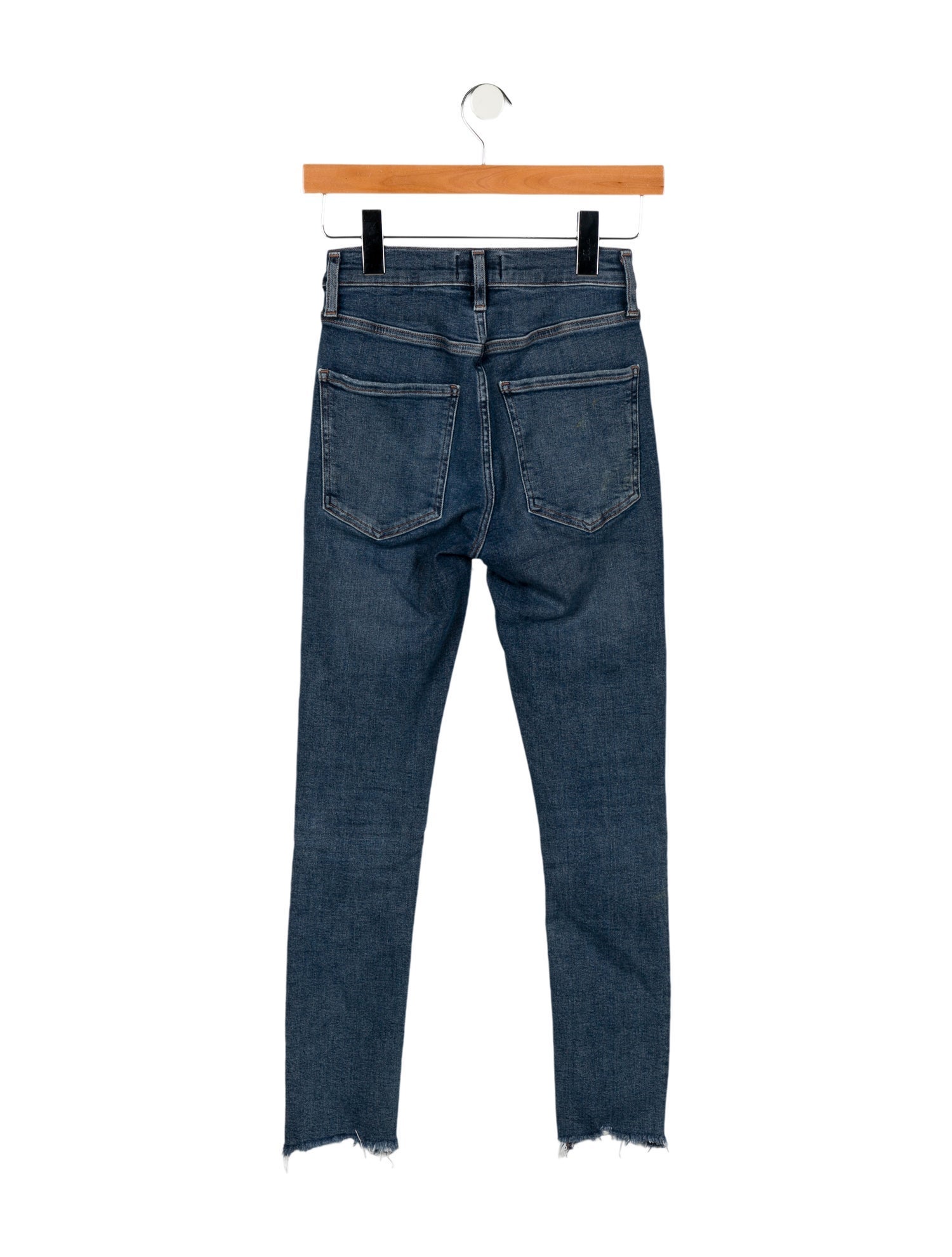 AGOLDE Mid-Rise Skinny Leg Jeans