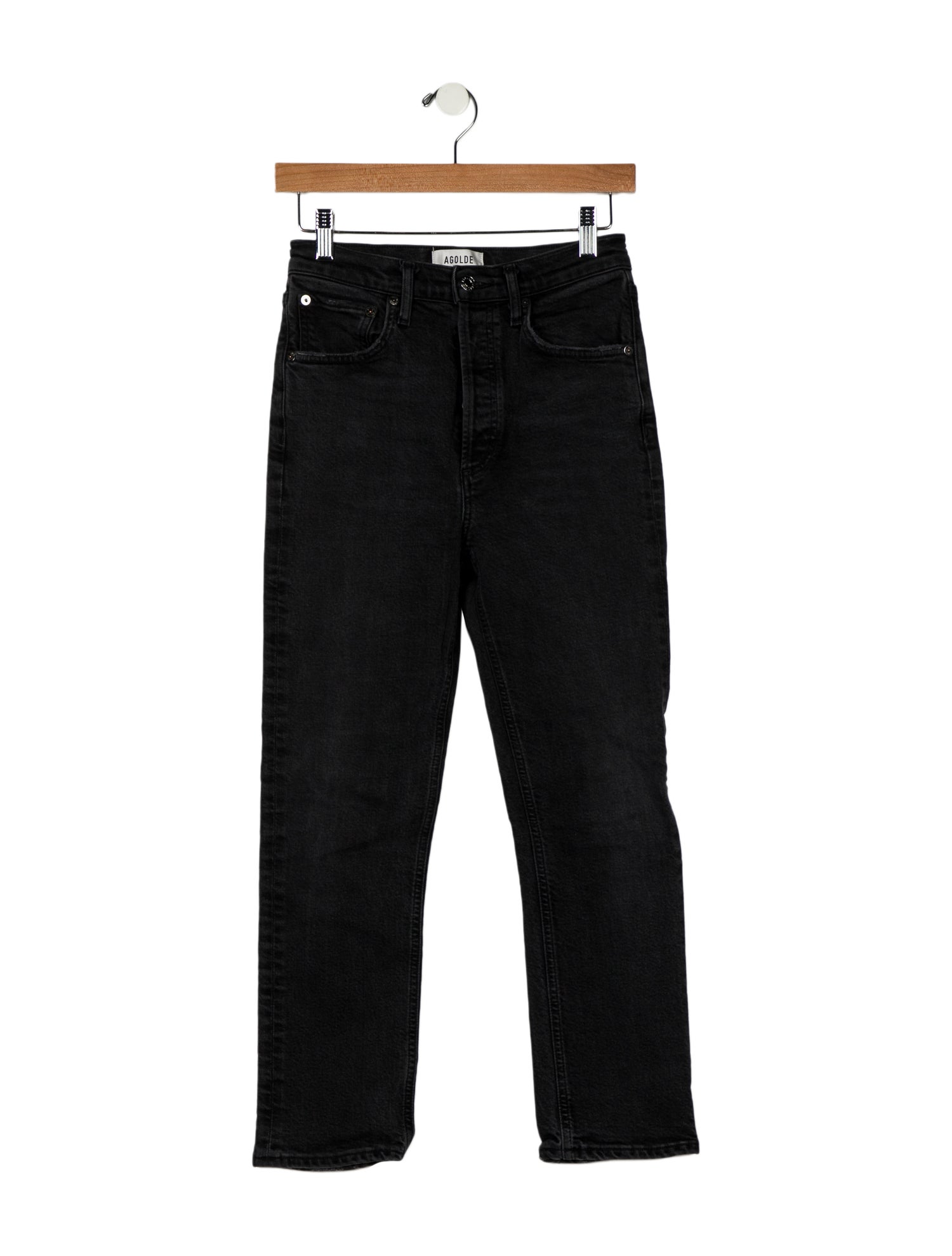 AGOLDE High-Rise Straight Leg Jeans